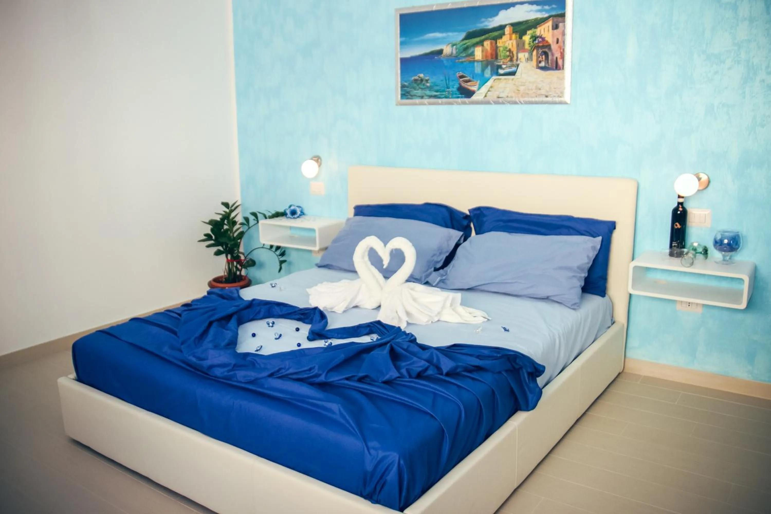 Photo of the whole room, Bed in Il Sorriso B&B