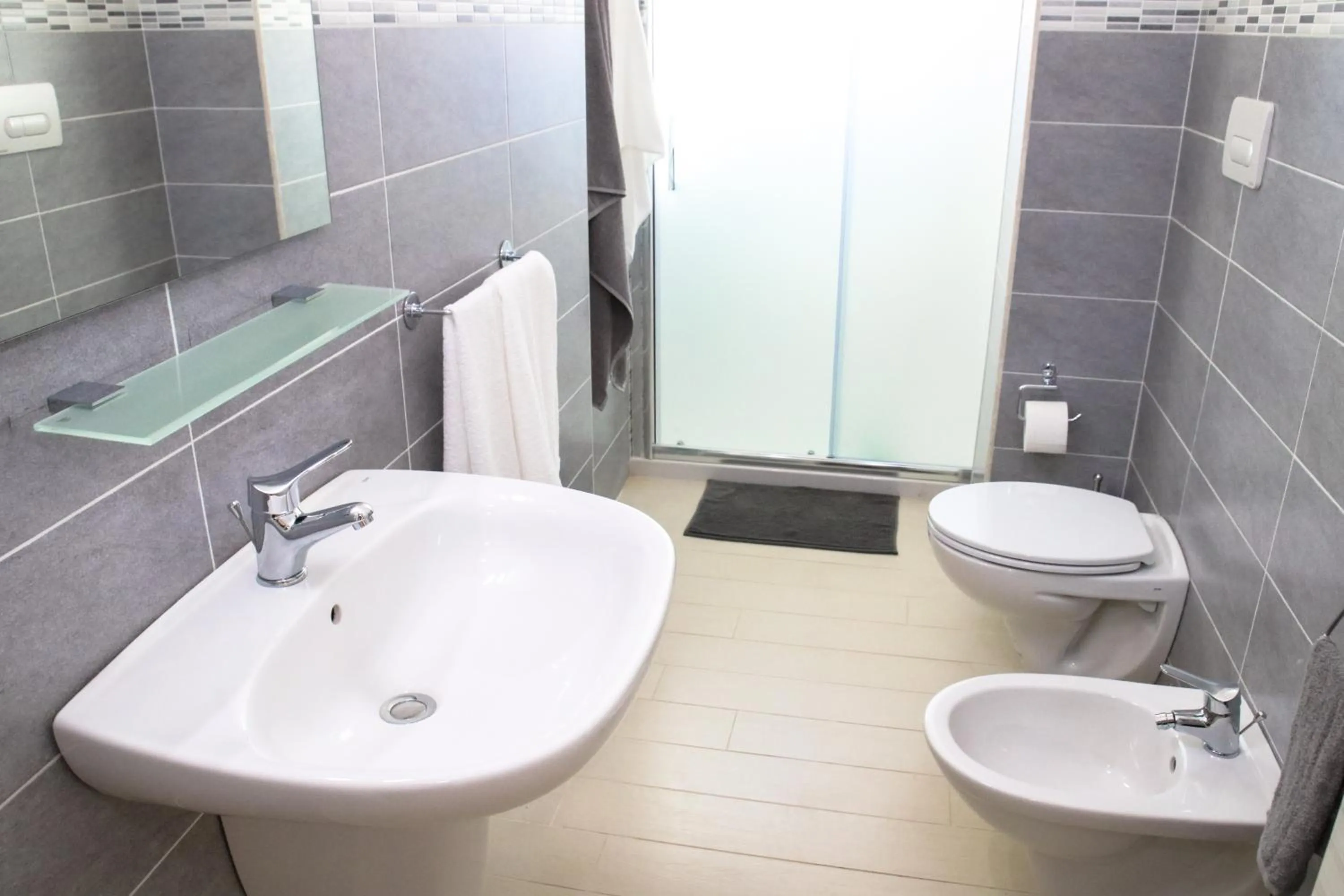 Bathroom in Il Sorriso B&B