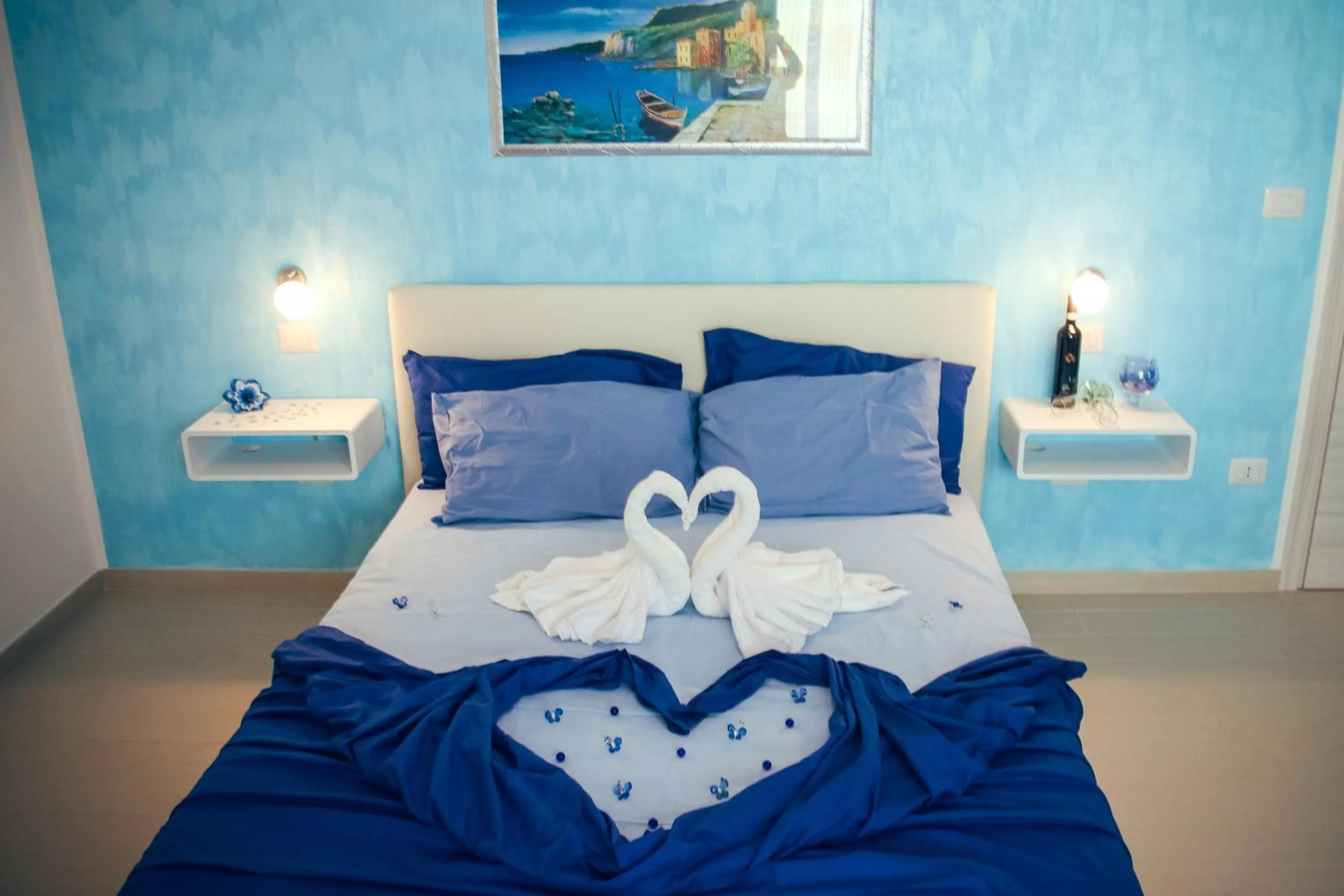 Photo of the whole room, Bed in Il Sorriso B&B