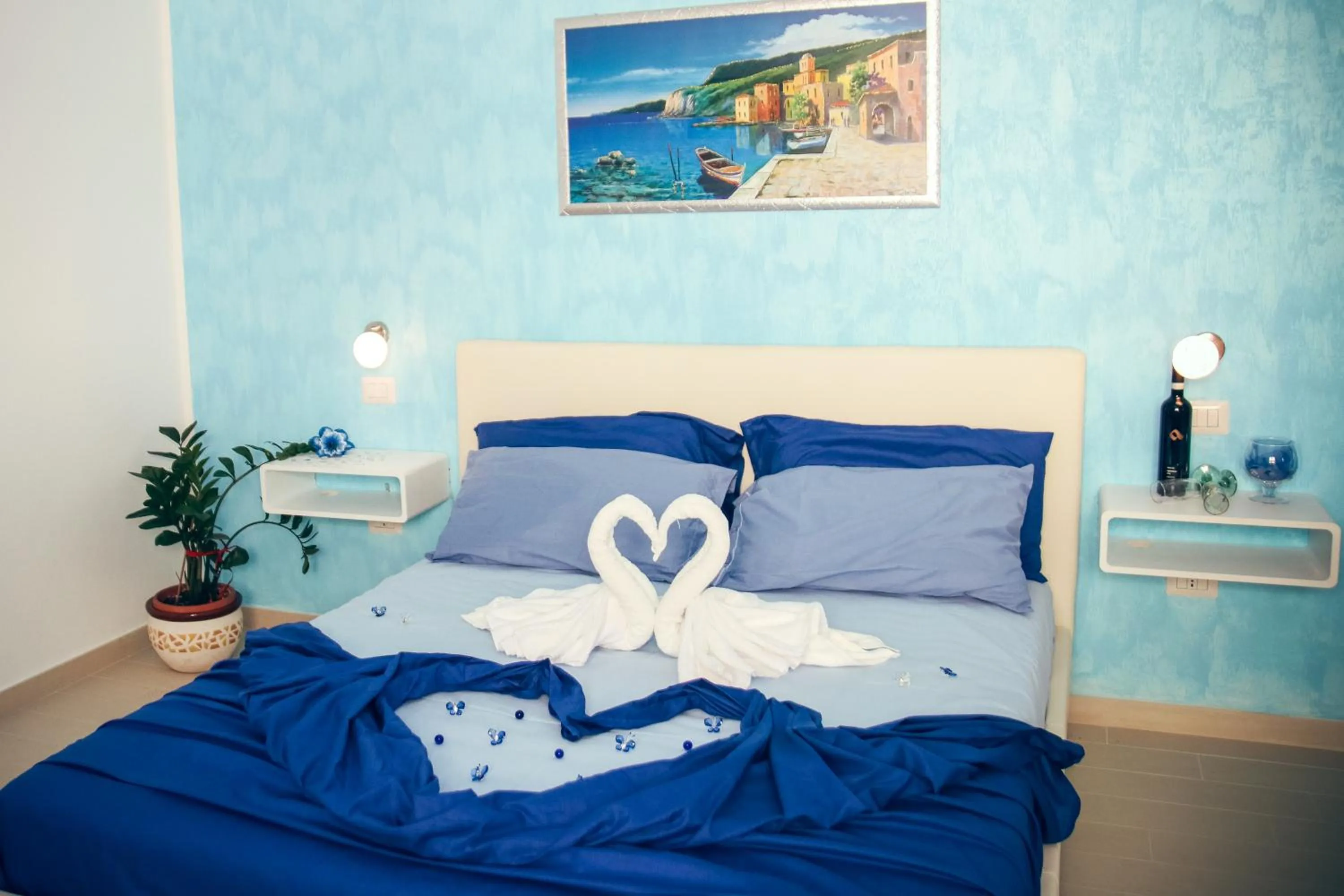 Photo of the whole room, Bed in Il Sorriso B&B