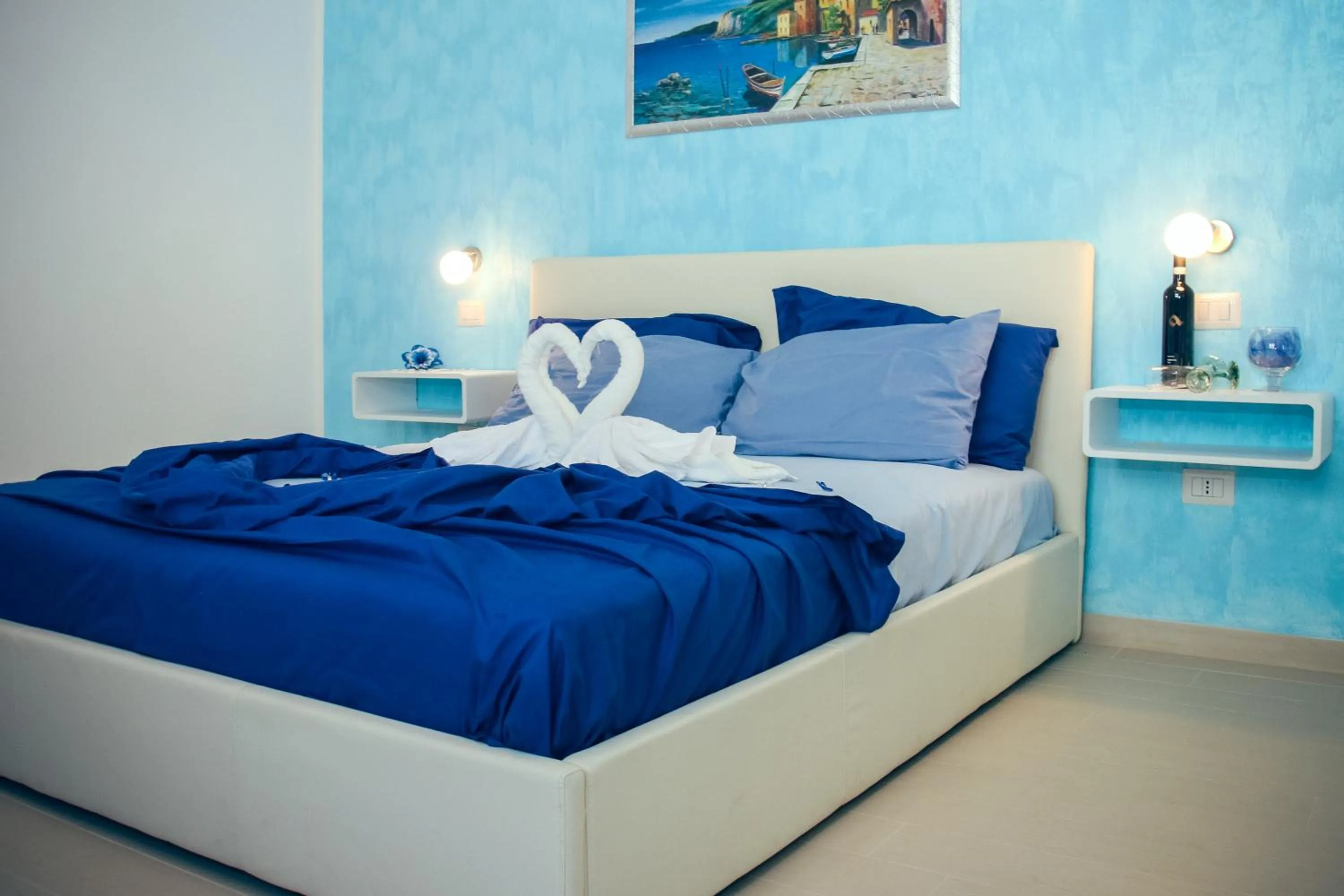 Photo of the whole room, Bed in Il Sorriso B&B