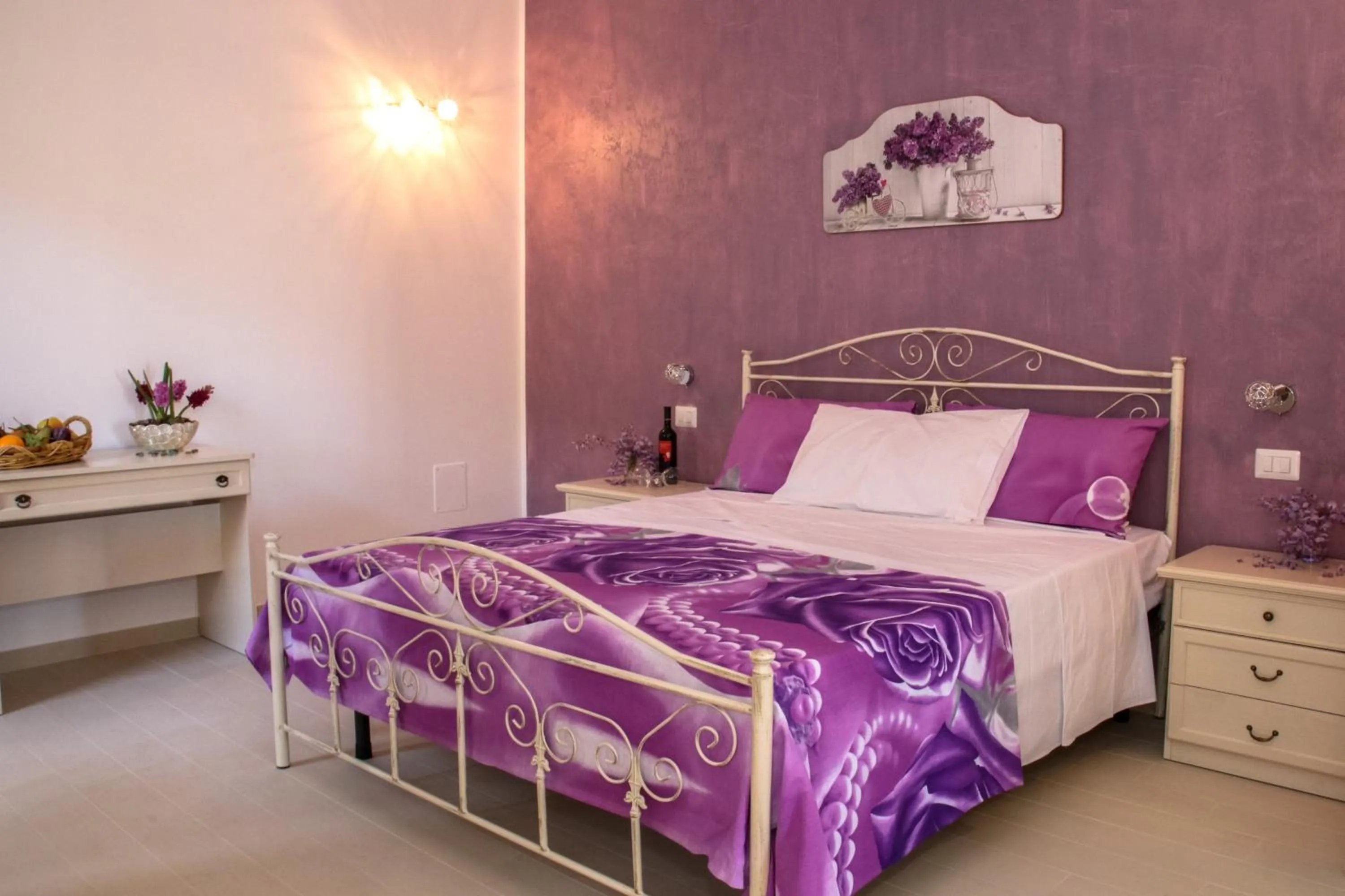 Photo of the whole room, Bed in Il Sorriso B&B