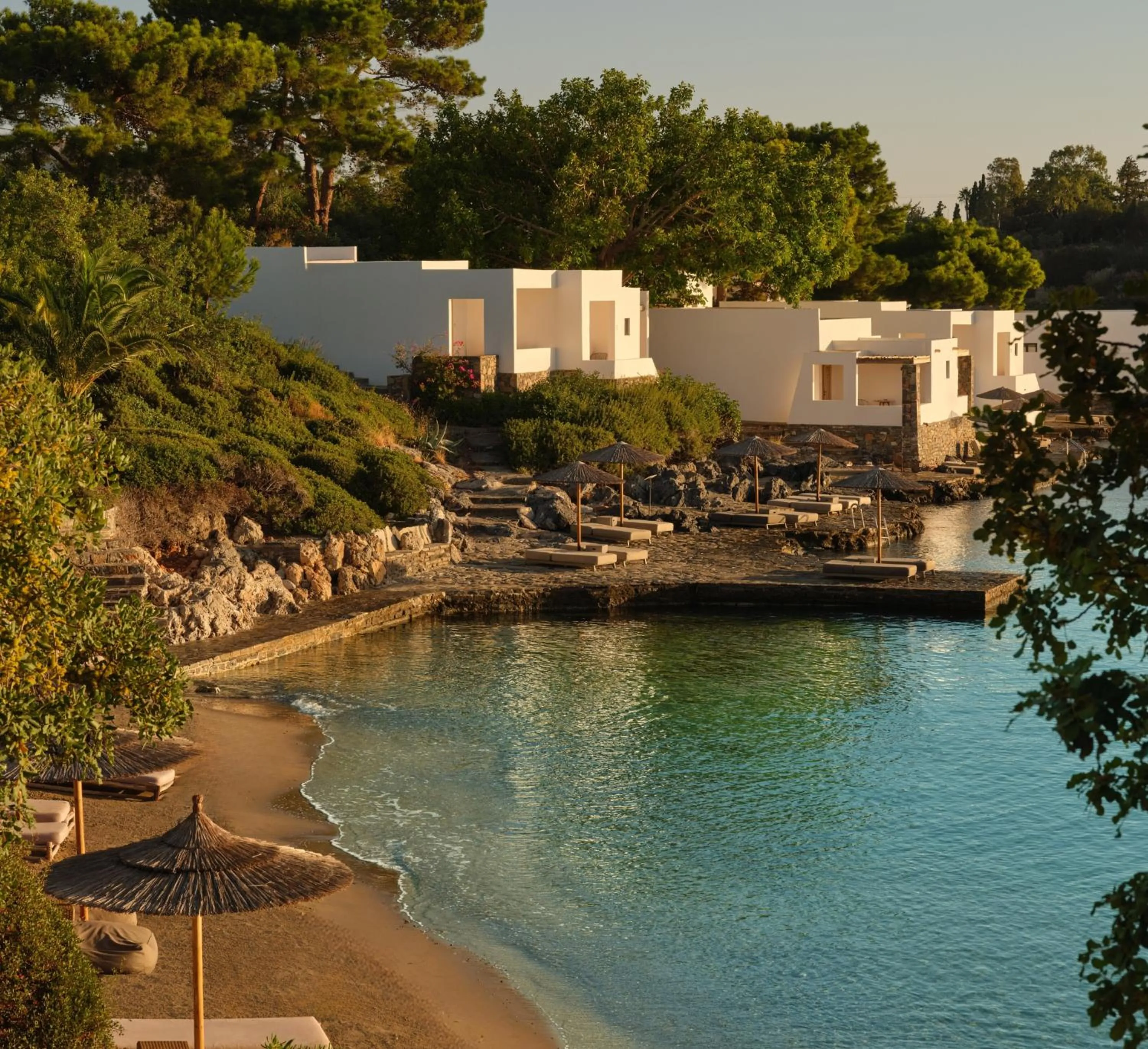 Property building in Minos Beach Art Hotel, a Member of Design Hotels