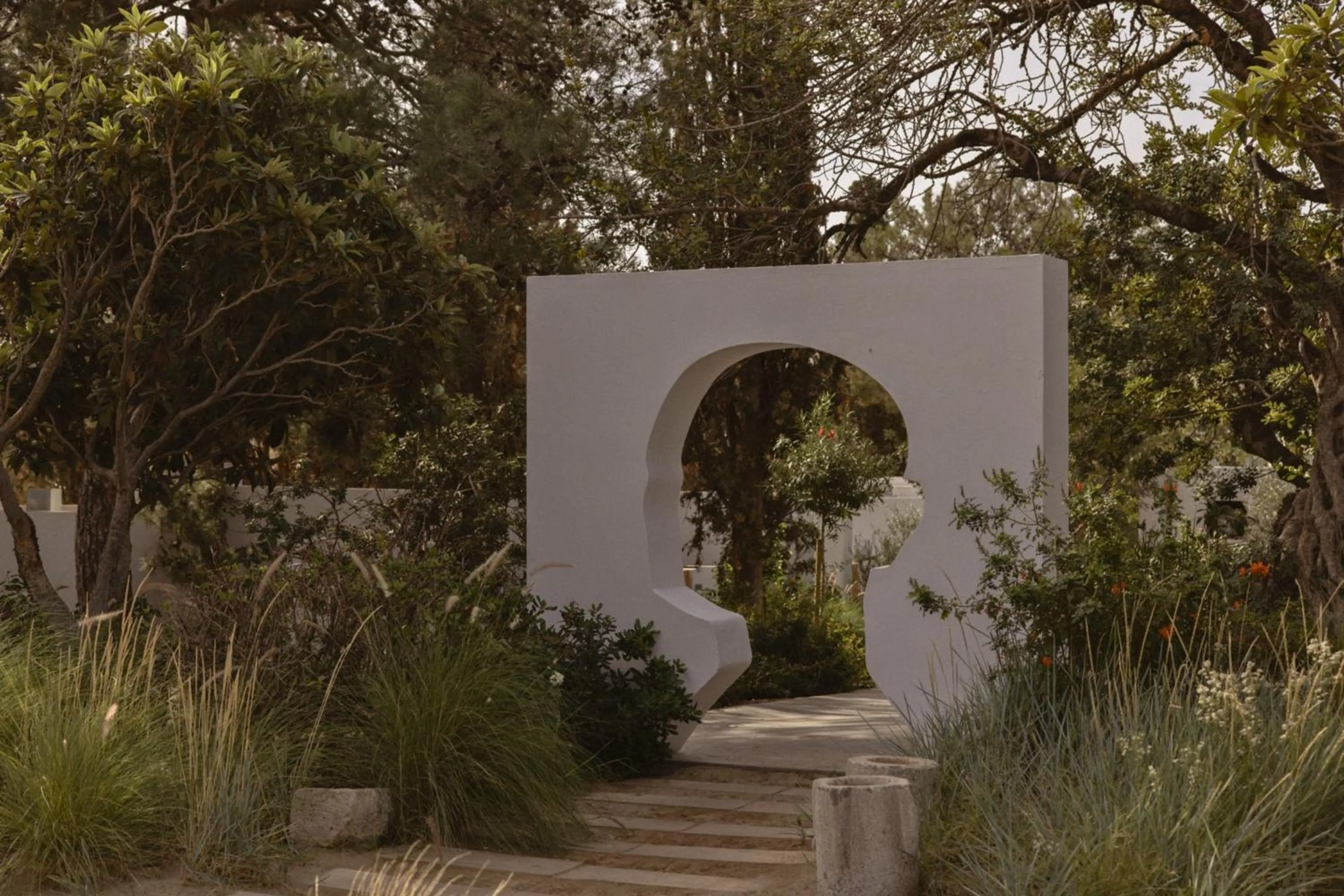 Decorative detail in Minos Beach Art Hotel, a Member of Design Hotels