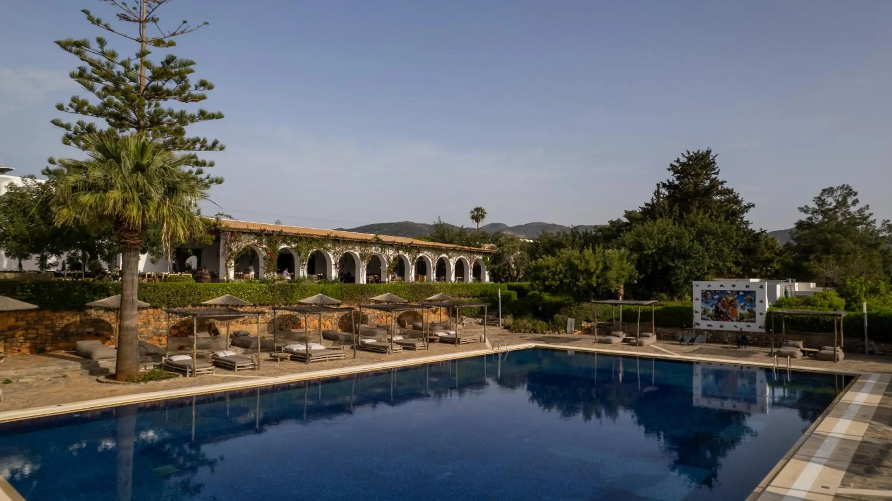 Swimming pool in Minos Beach Art Hotel, a Member of Design Hotels Swimming pool in Minos Beach Art Hotel, a Member of Design Hotels