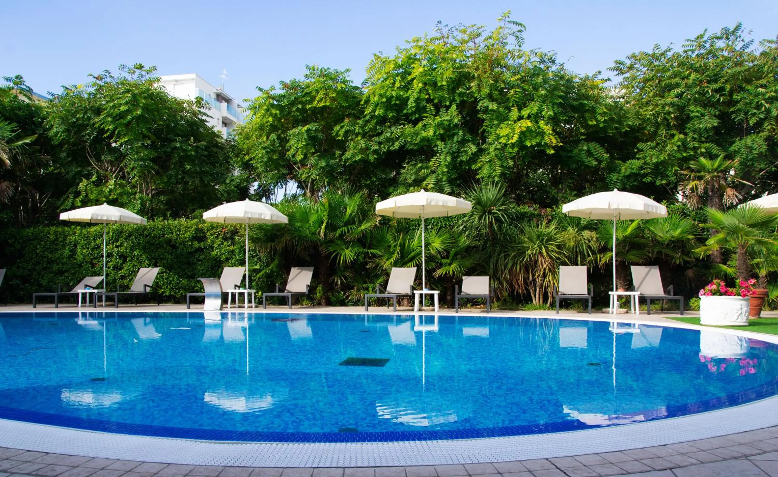 Garden in Hotel Helios