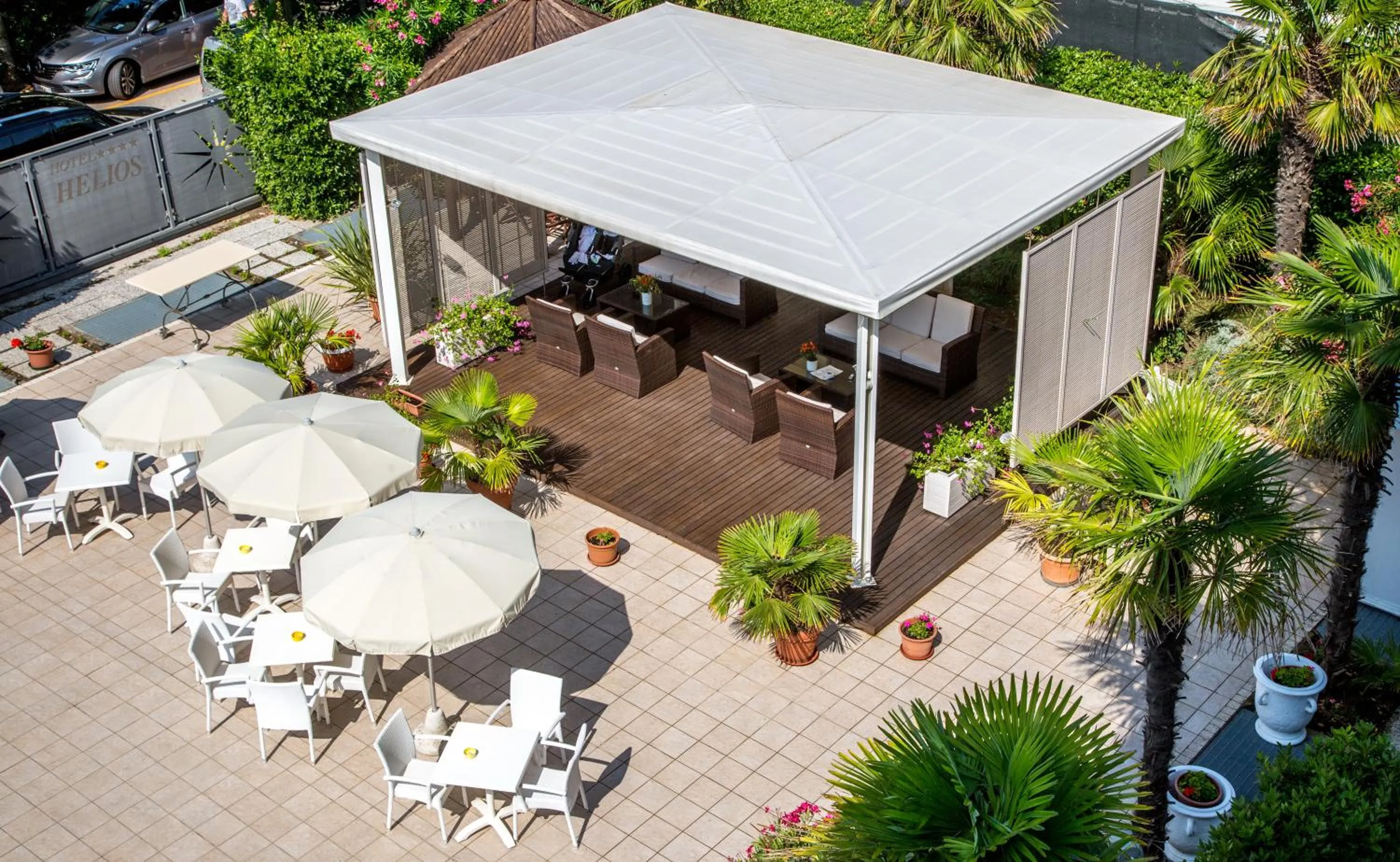 Balcony/Terrace in Hotel Helios
