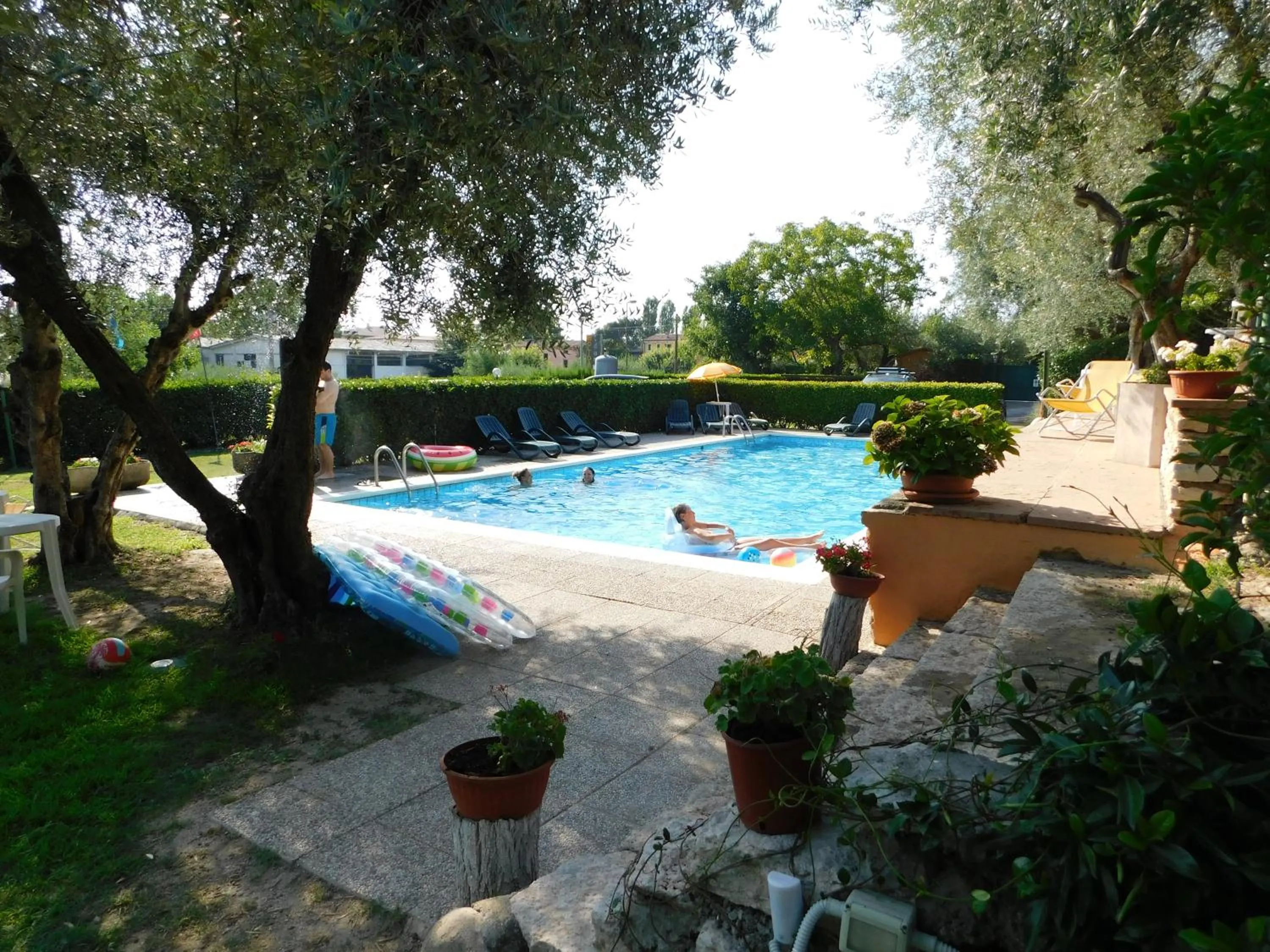 Pool view in Holidays Residence