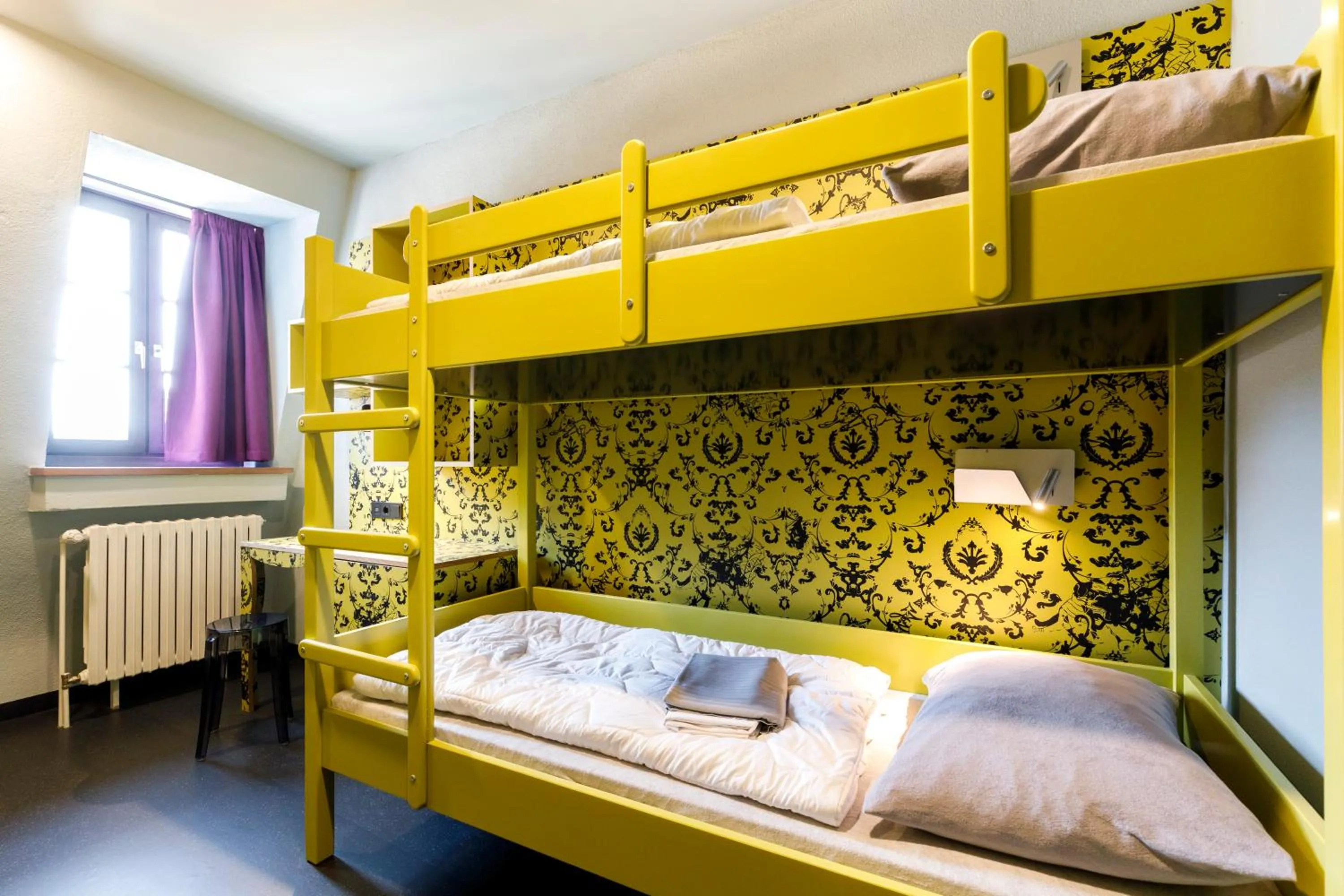 bunk bed, Bed in Youth Hostel Würzburg