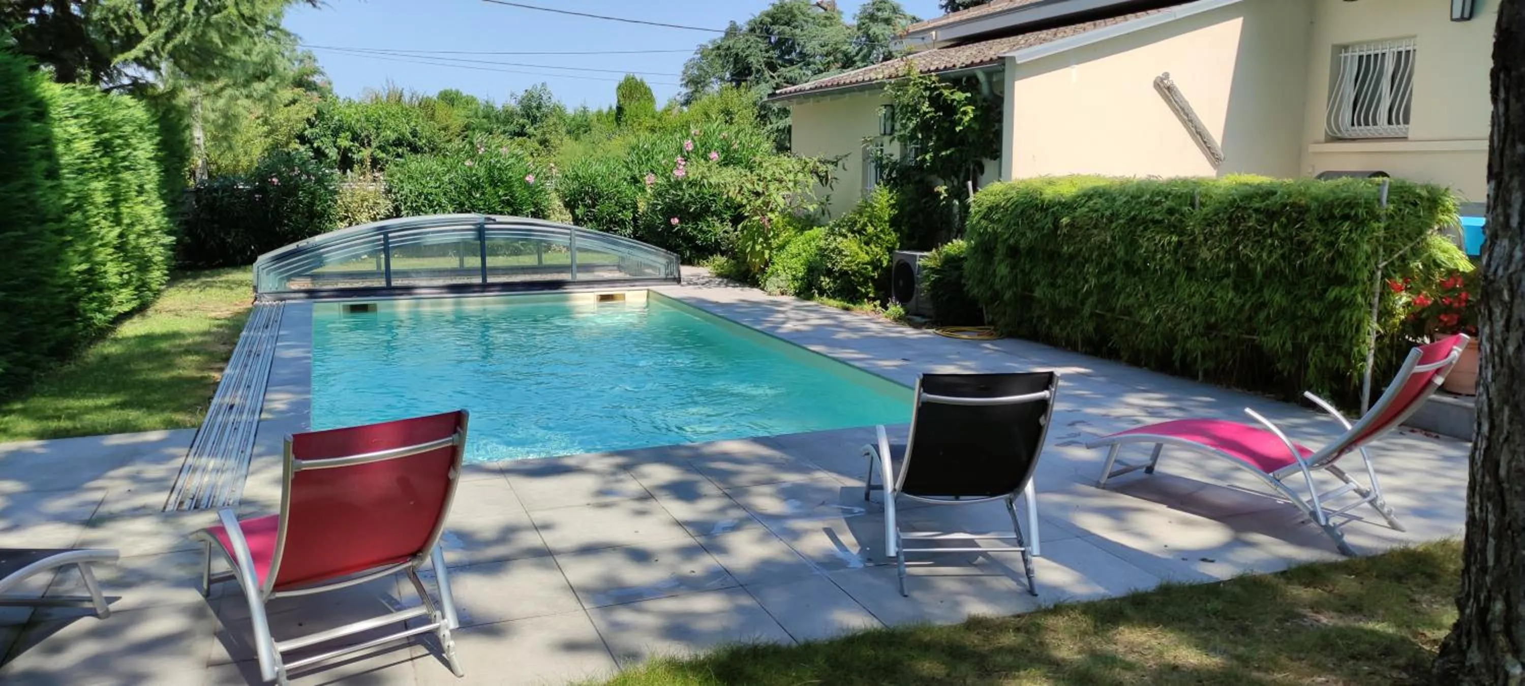Swimming pool in Au Clos Beausejour