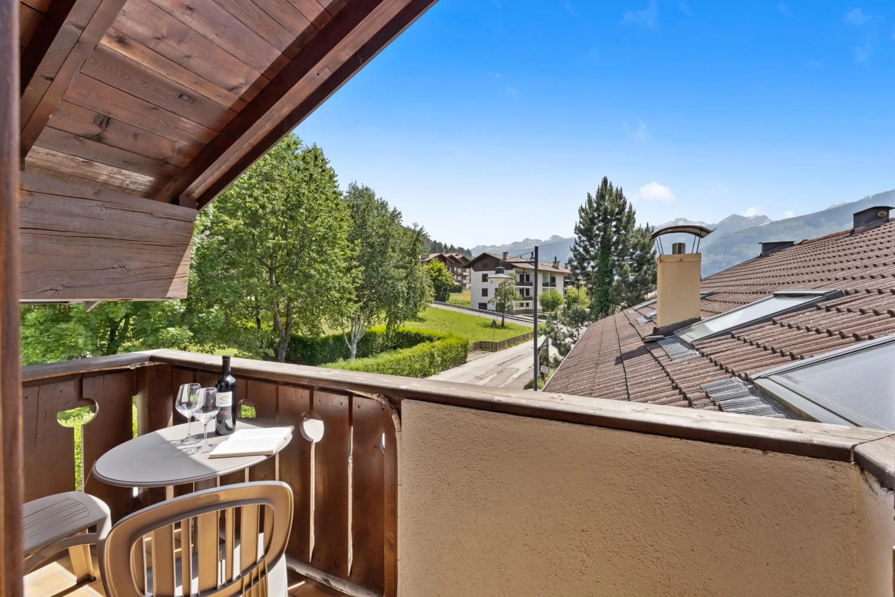 Balcony/Terrace in Residence Lagorai