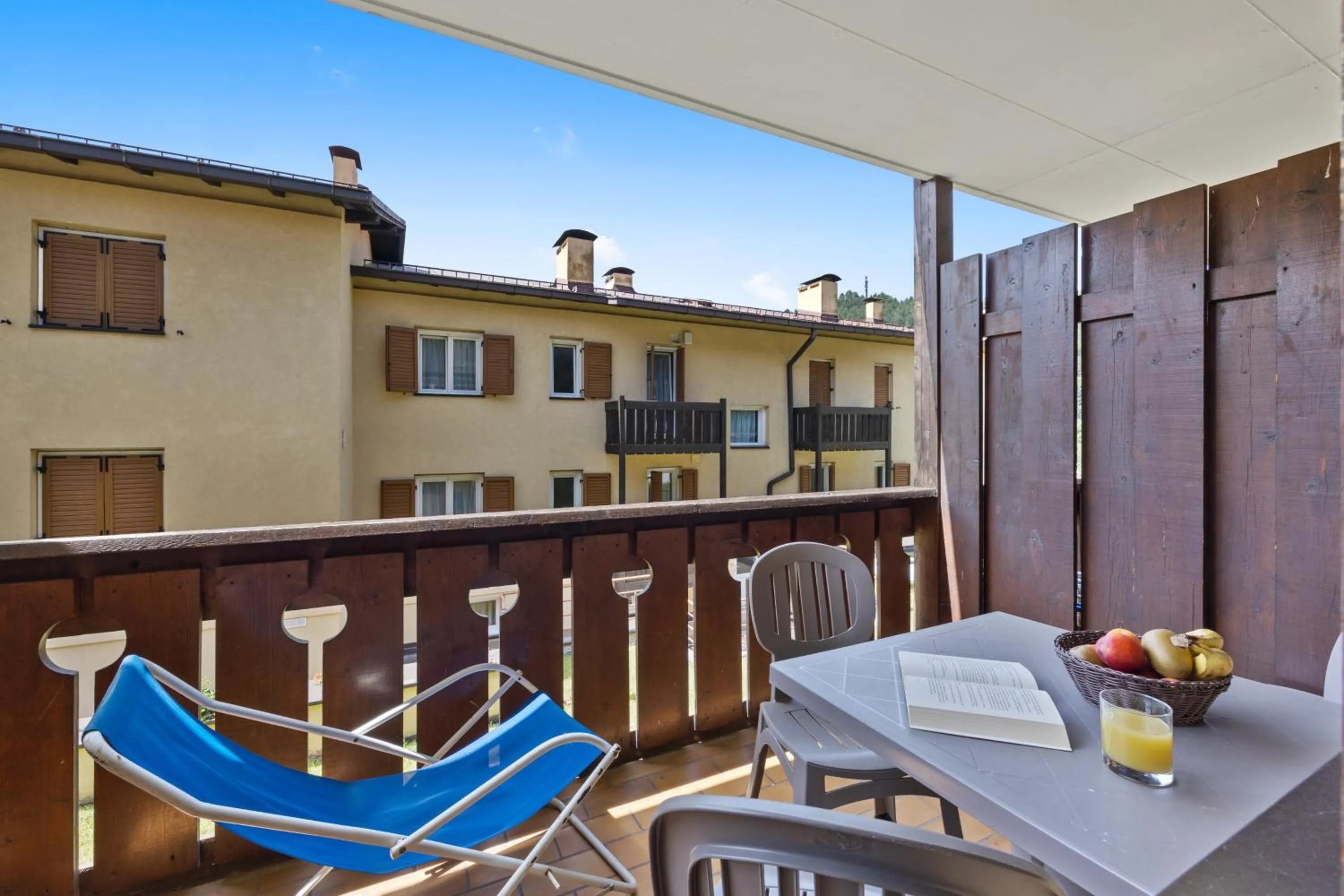 Balcony/Terrace in Residence Lagorai