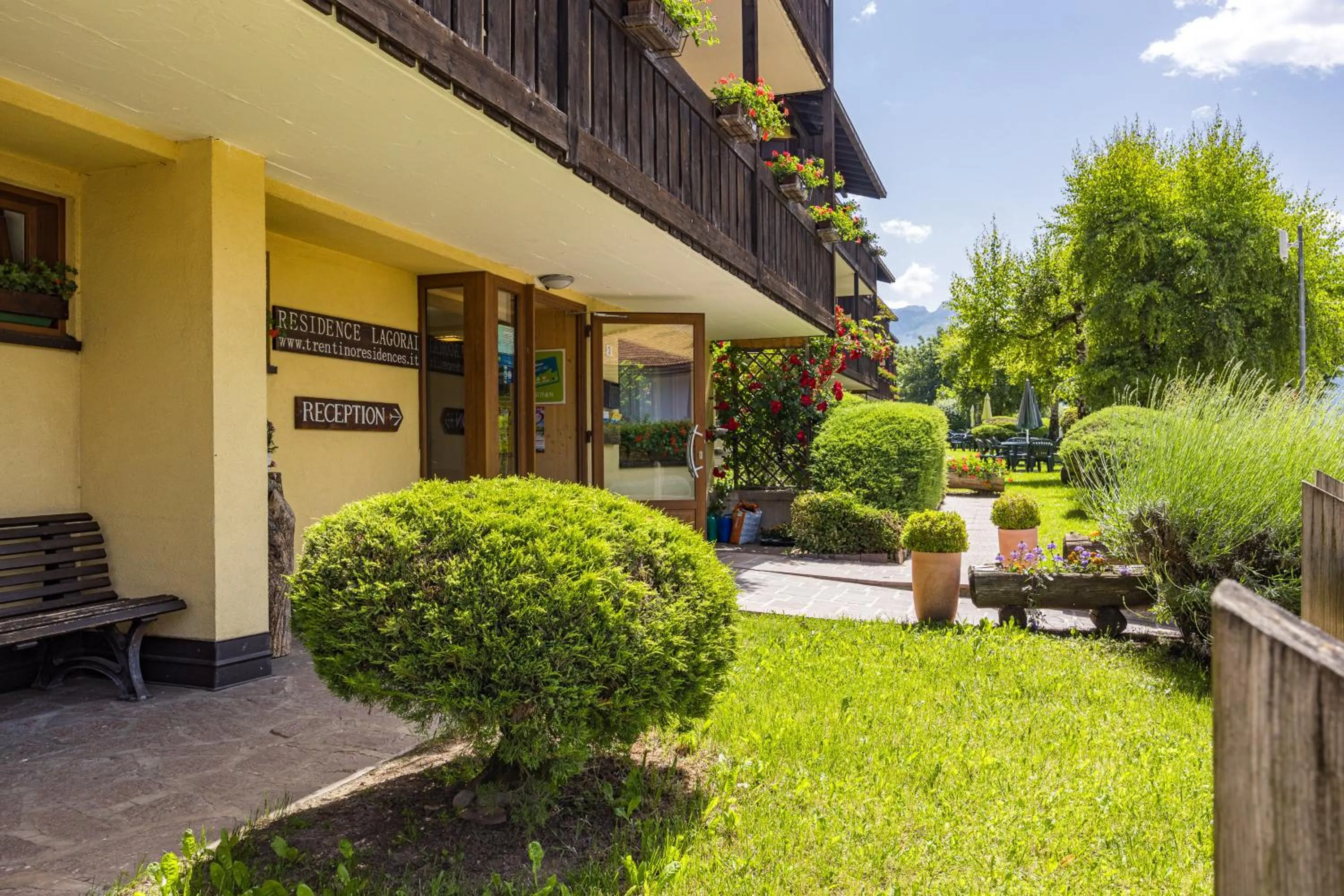 Patio in Residence Lagorai