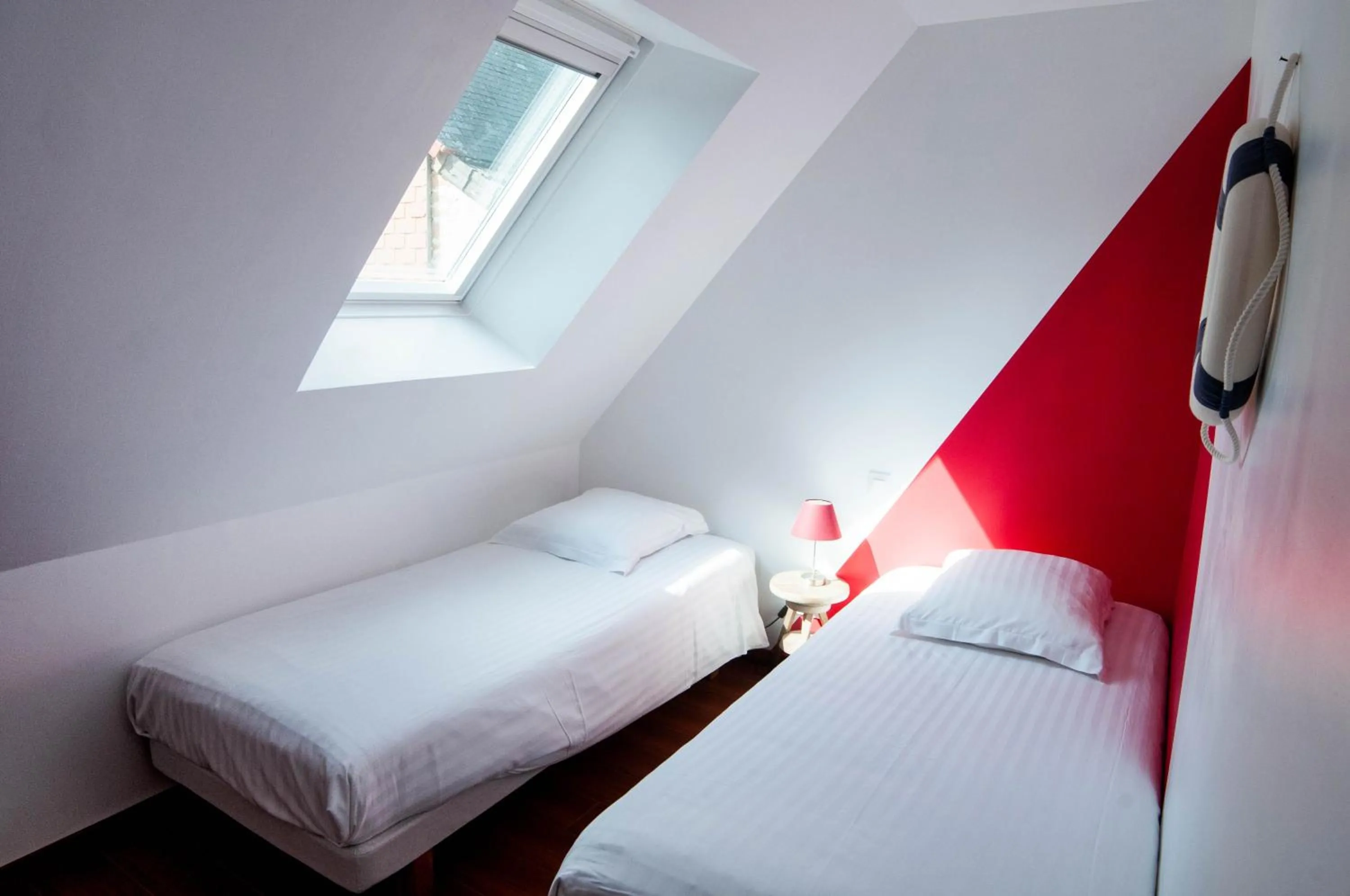 Bedroom, Bed in La Ferme d'Ervee de Saint-Roch