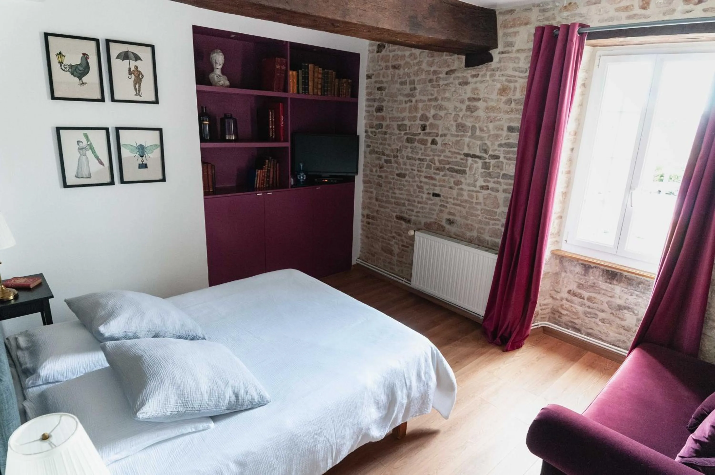 Photo of the whole room, Bed in La Ferme d'Ervee de Saint-Roch