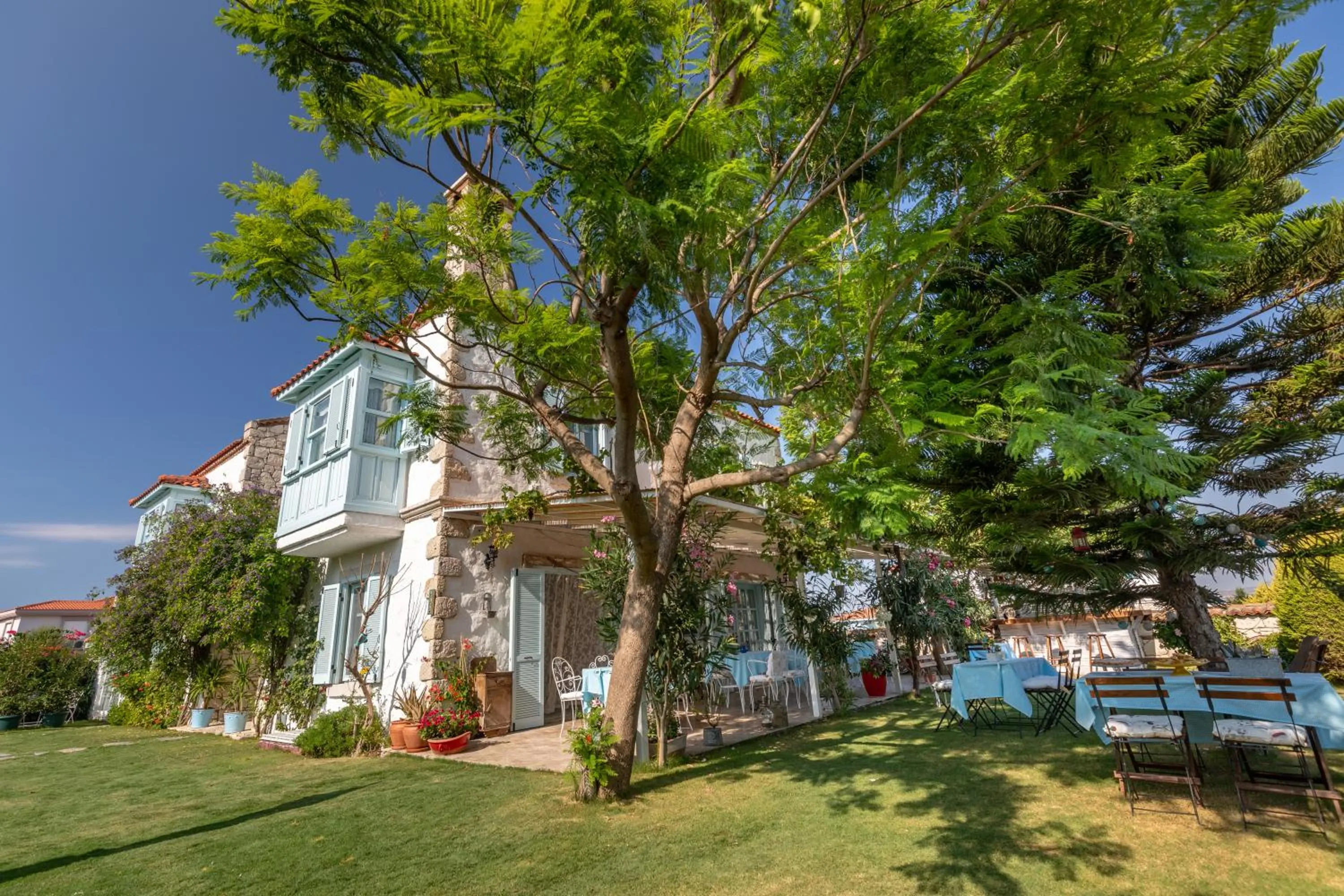Garden in Deniz Kabugu Hotel