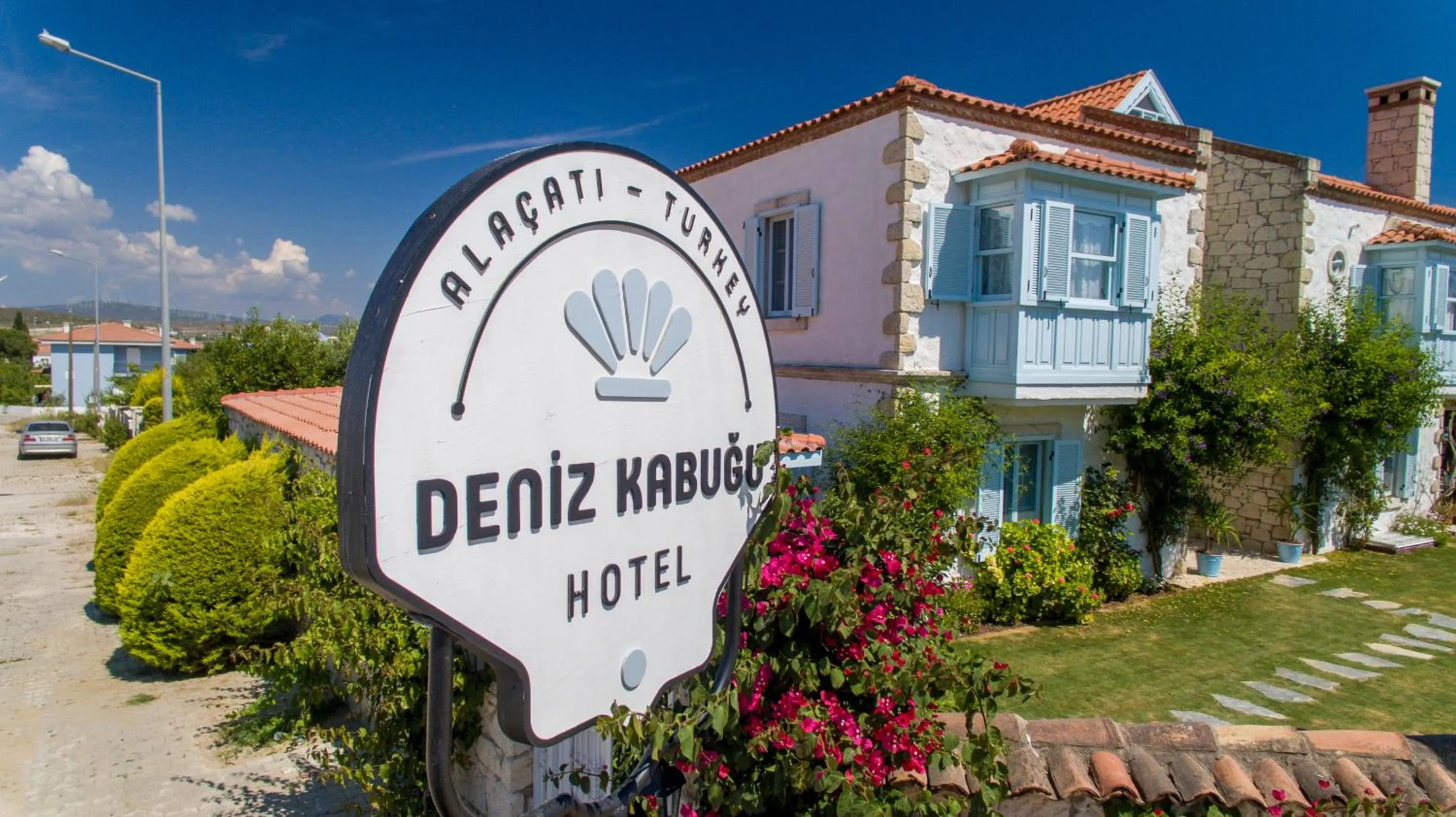 Property logo or sign in Deniz Kabugu Hotel