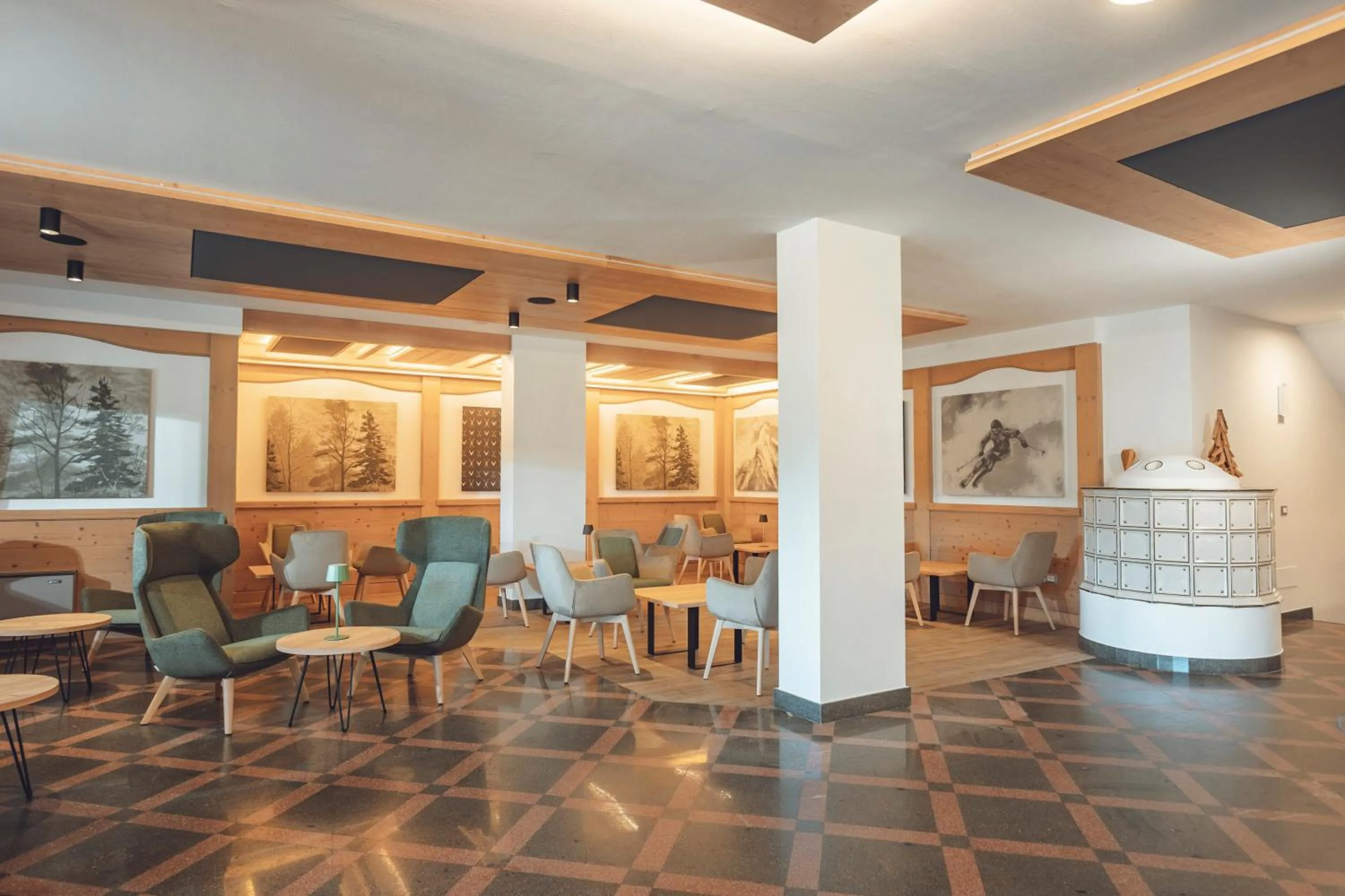 Lobby or reception in Aparthotel Des Alpes