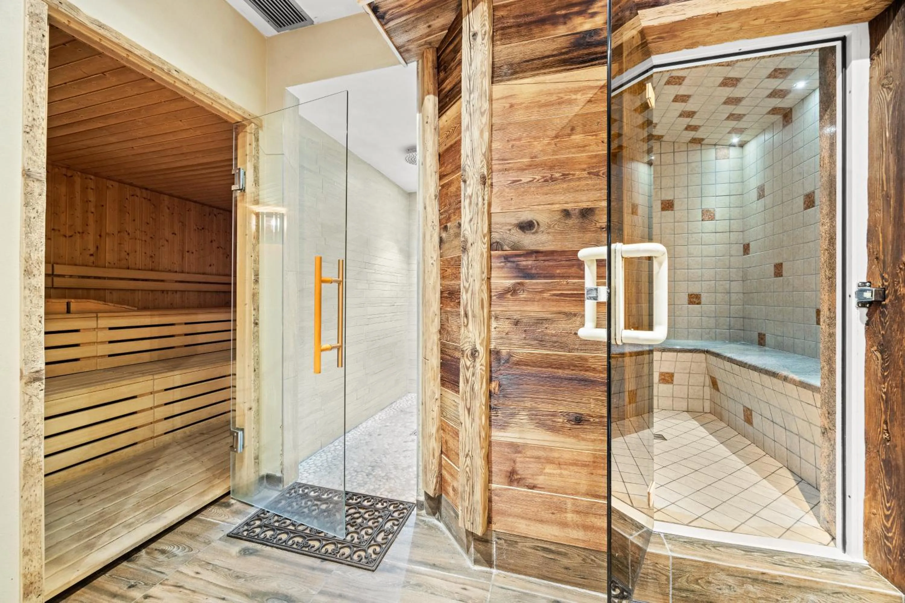 Sauna in Aparthotel Des Alpes