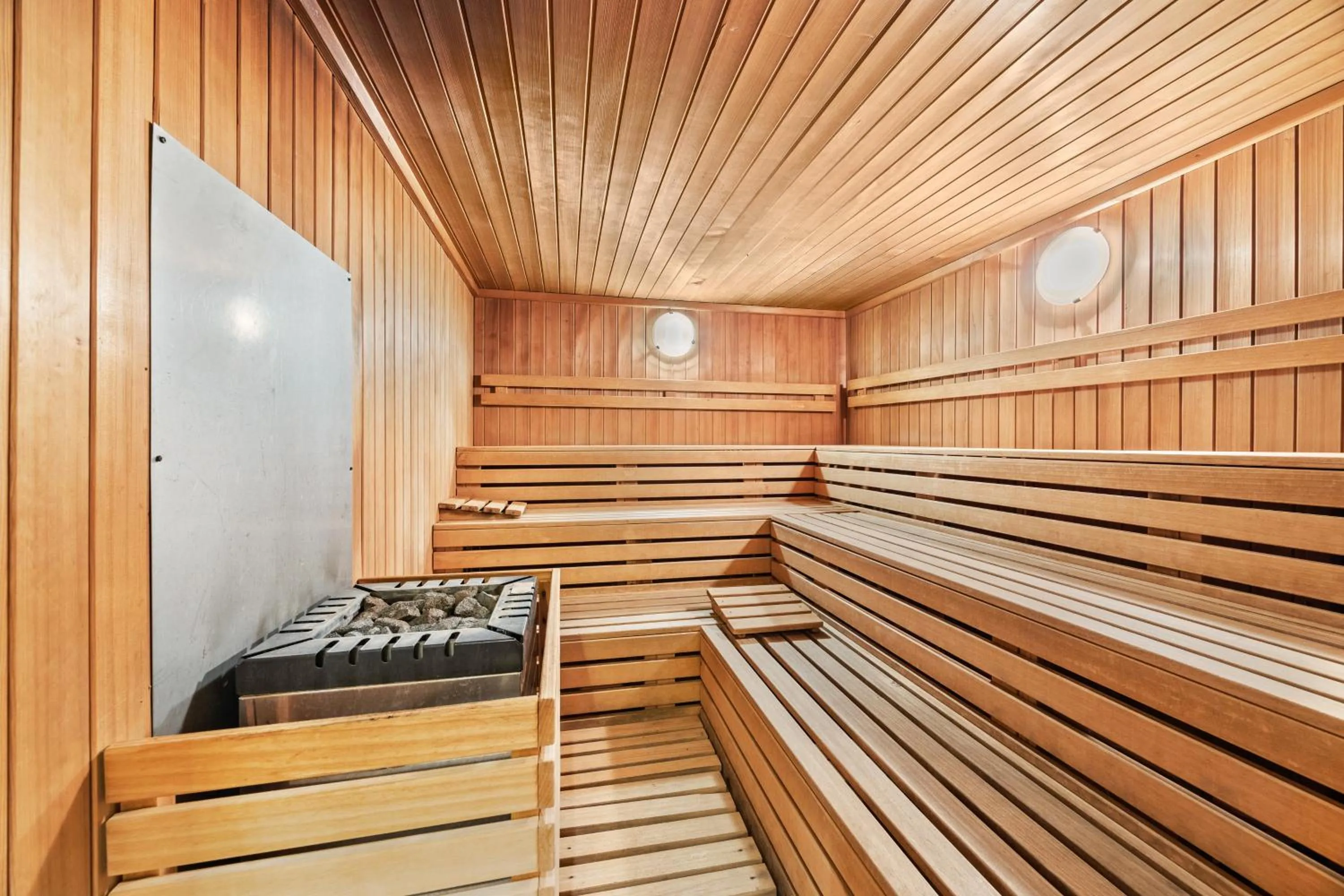 Sauna in Aparthotel Des Alpes
