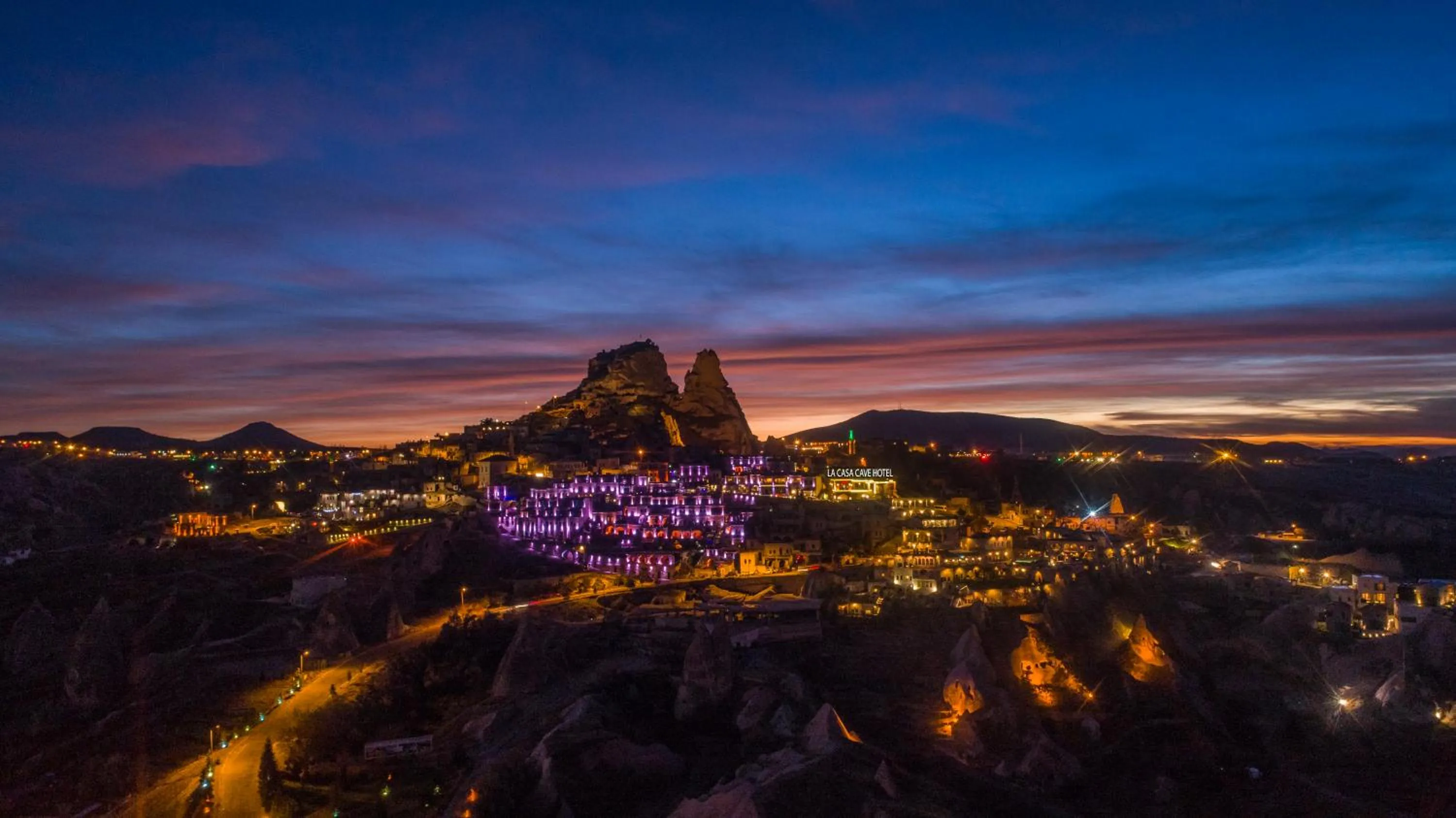 Off site in La Casa Cave Hotel