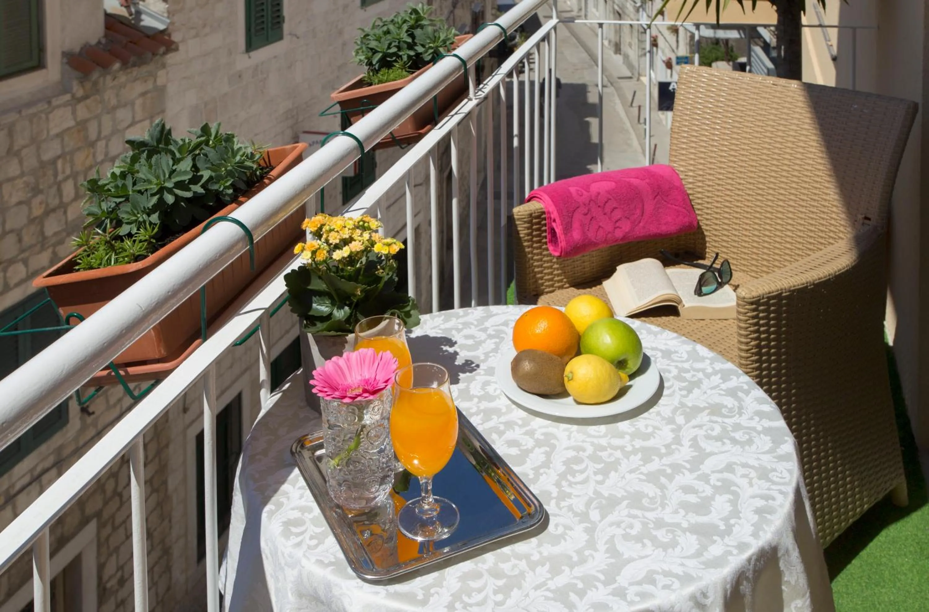 Decorative detail in Royal Suites