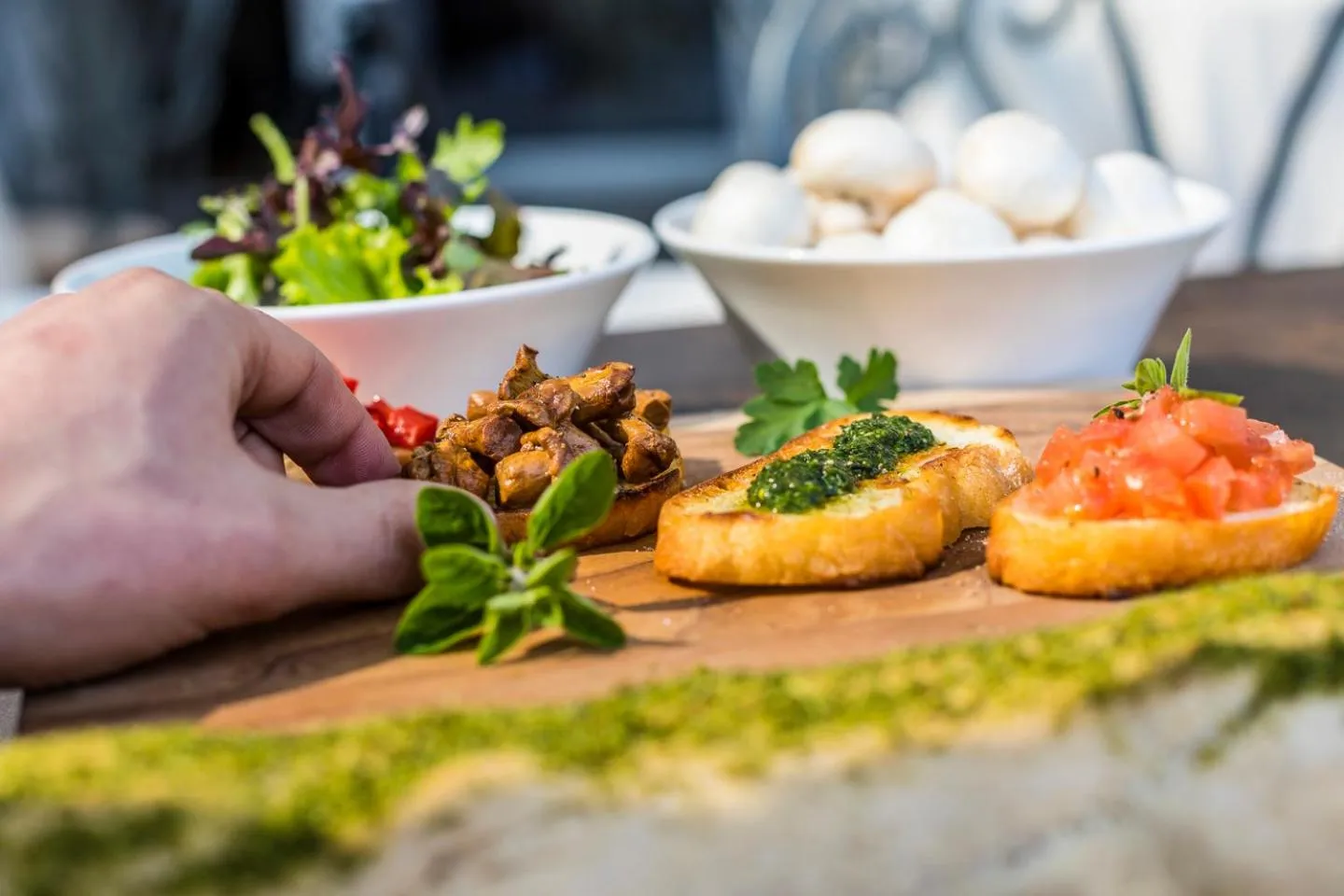 Restaurant/places to eat in Golserhof