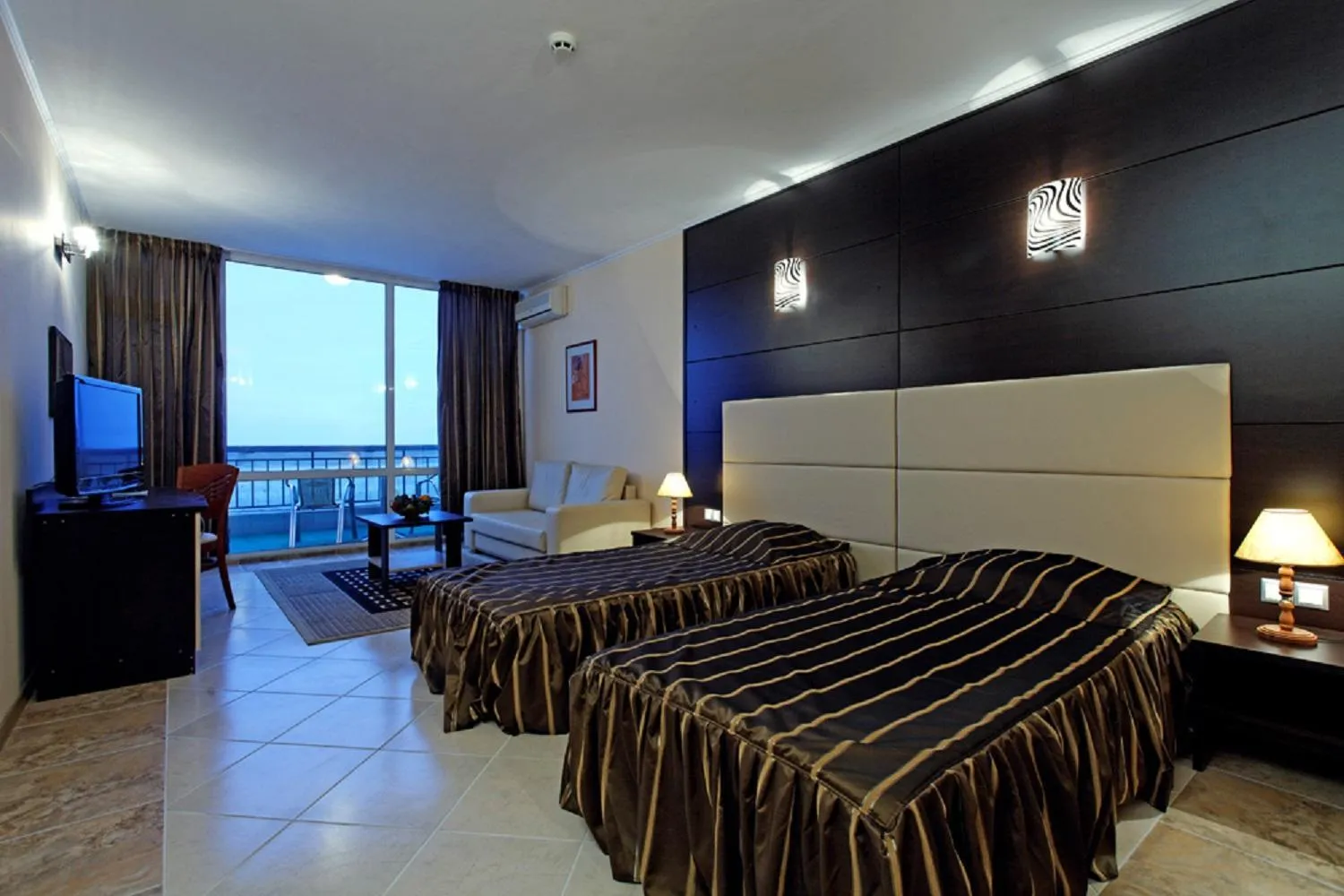 Photo of the whole room, Bed in ELPIDA Hotel - All Inclusive & Beach Front