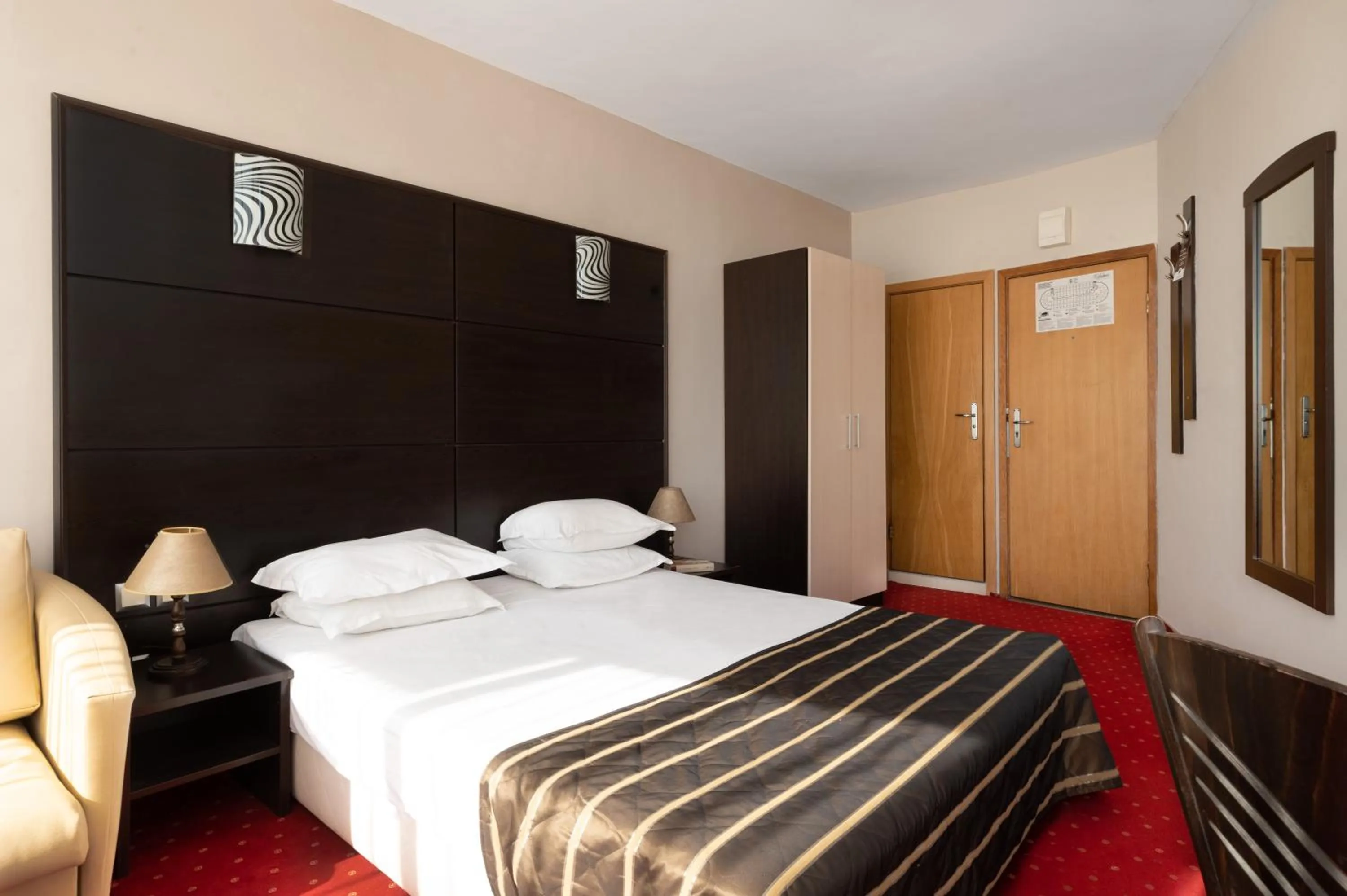 View (from property/room), Bed in ELPIDA Hotel - All Inclusive & Beach Front