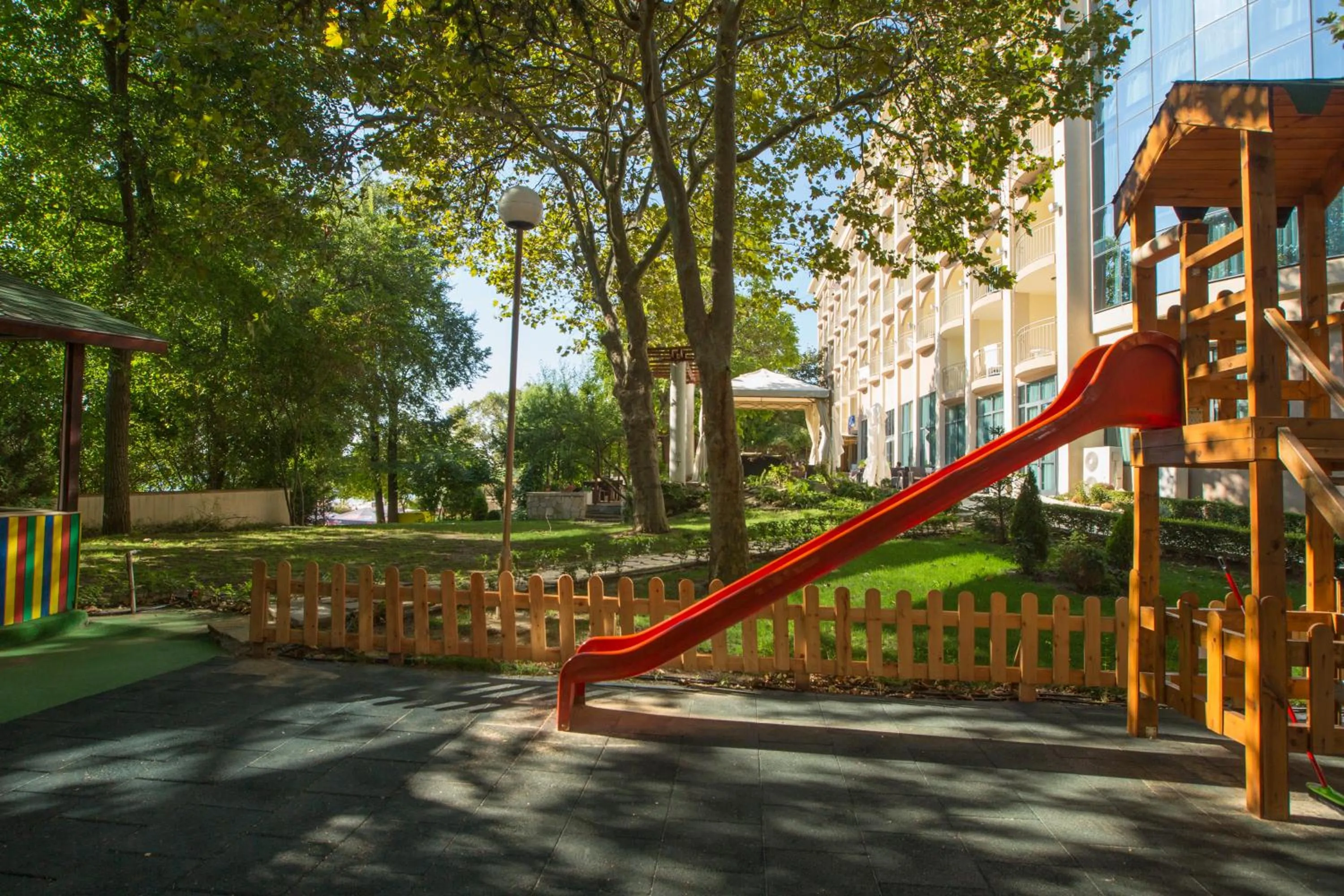 Children play ground in ELPIDA Hotel - All Inclusive & Beach Front