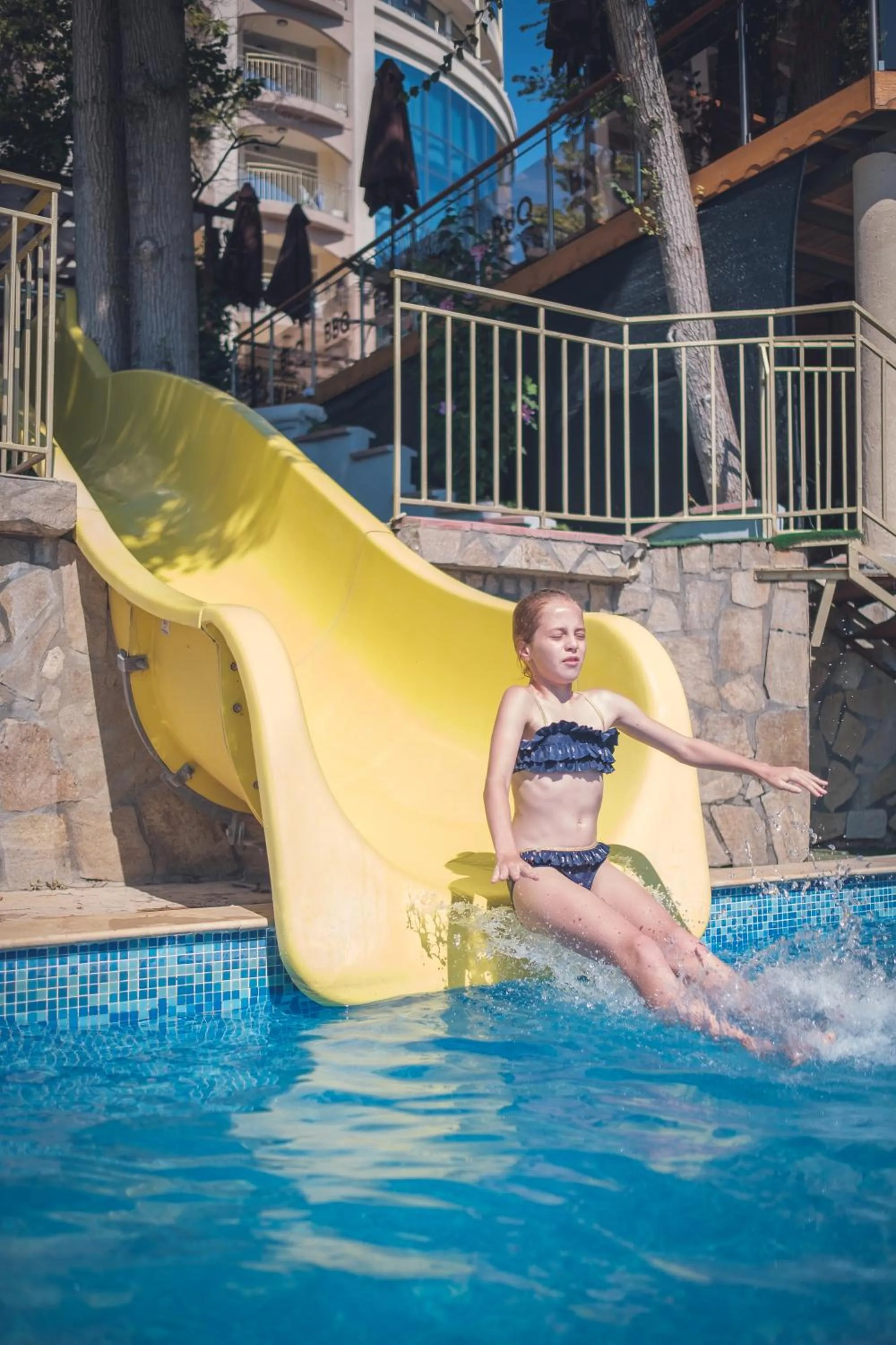 Swimming pool in ELPIDA Hotel - All Inclusive & Beach Front