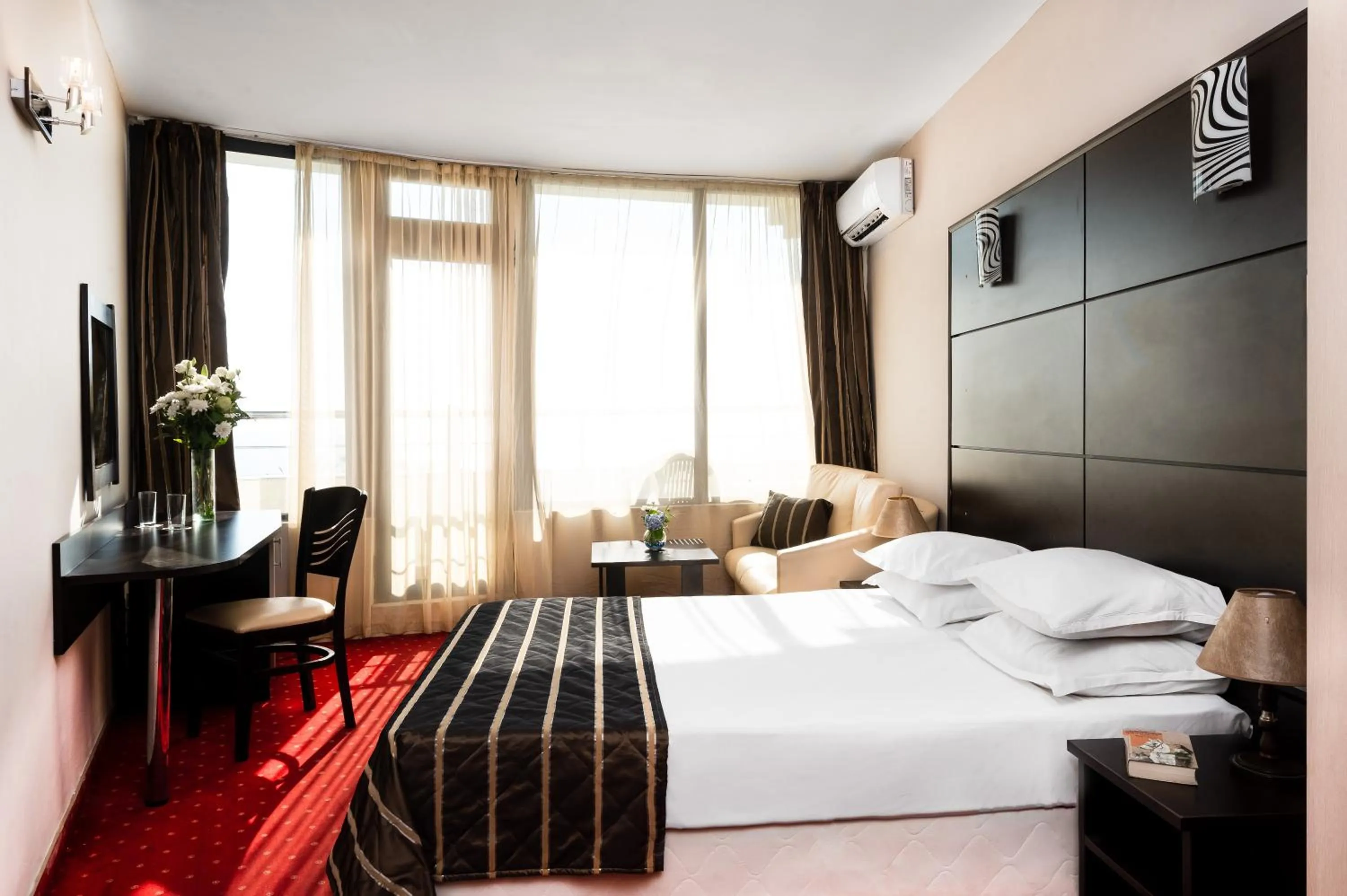 Bed in ELPIDA Hotel - All Inclusive & Beach Front