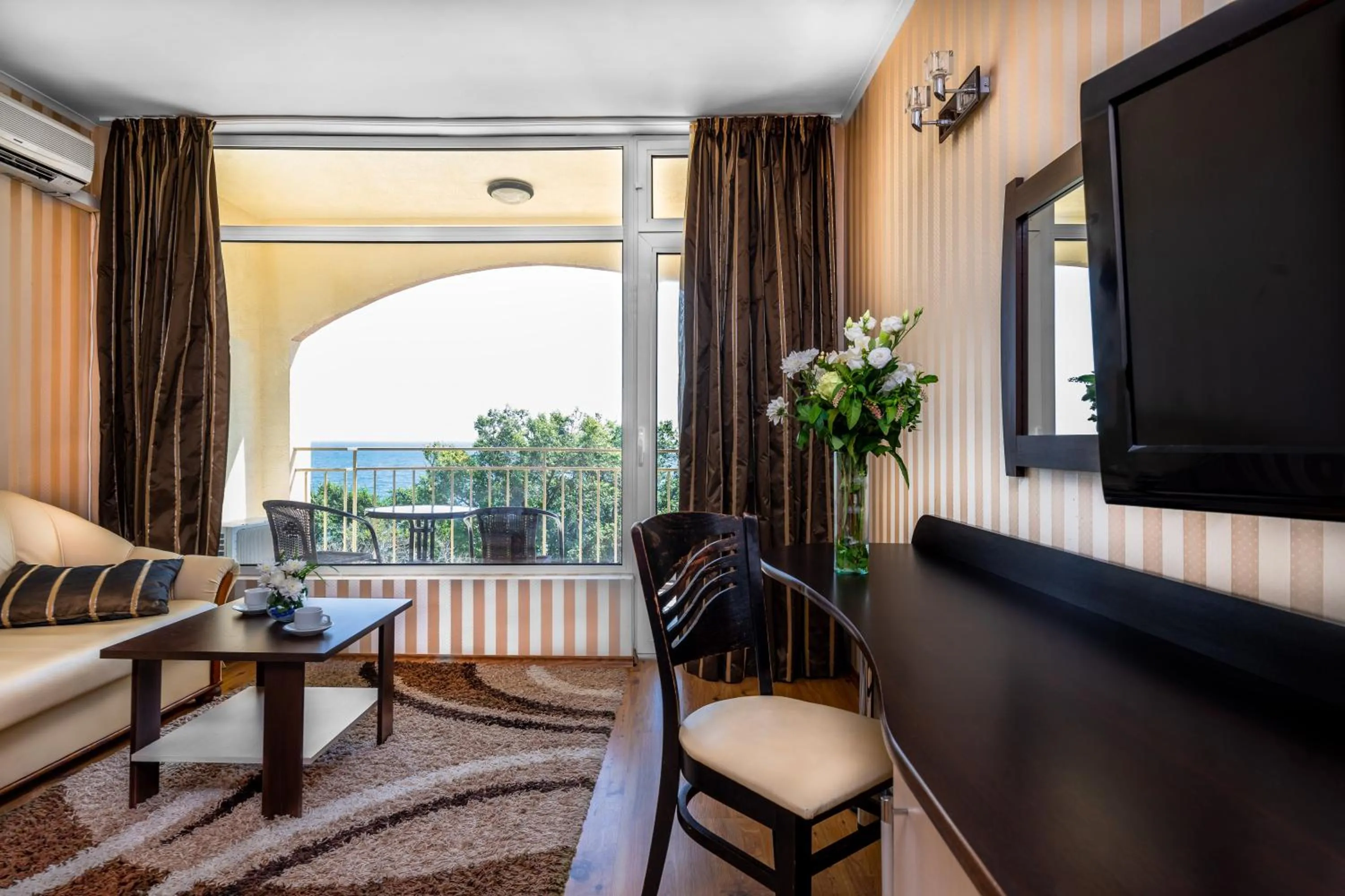 TV and multimedia in ELPIDA Hotel - All Inclusive & Beach Front