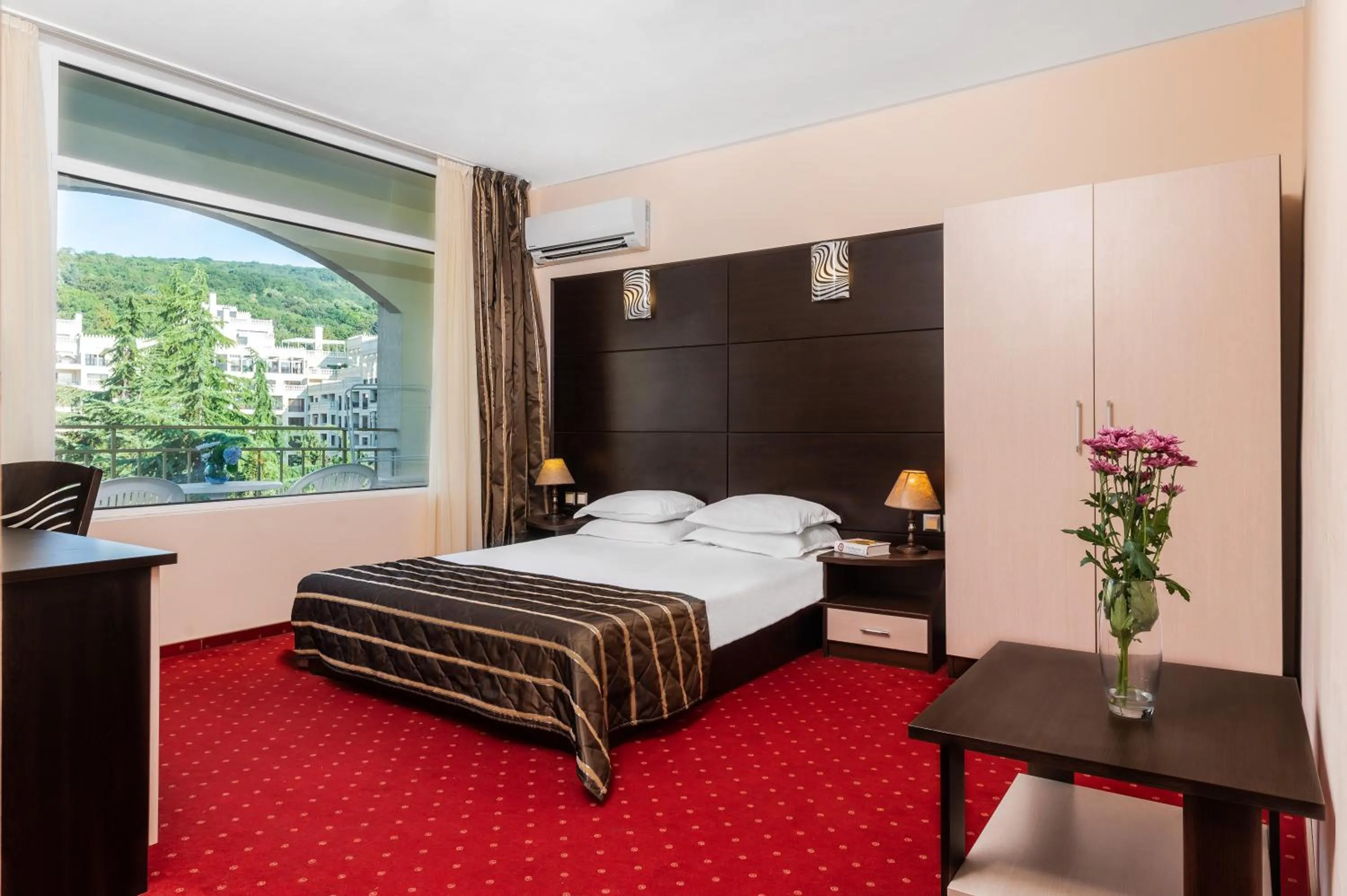 Bed in ELPIDA Hotel - All Inclusive & Beach Front