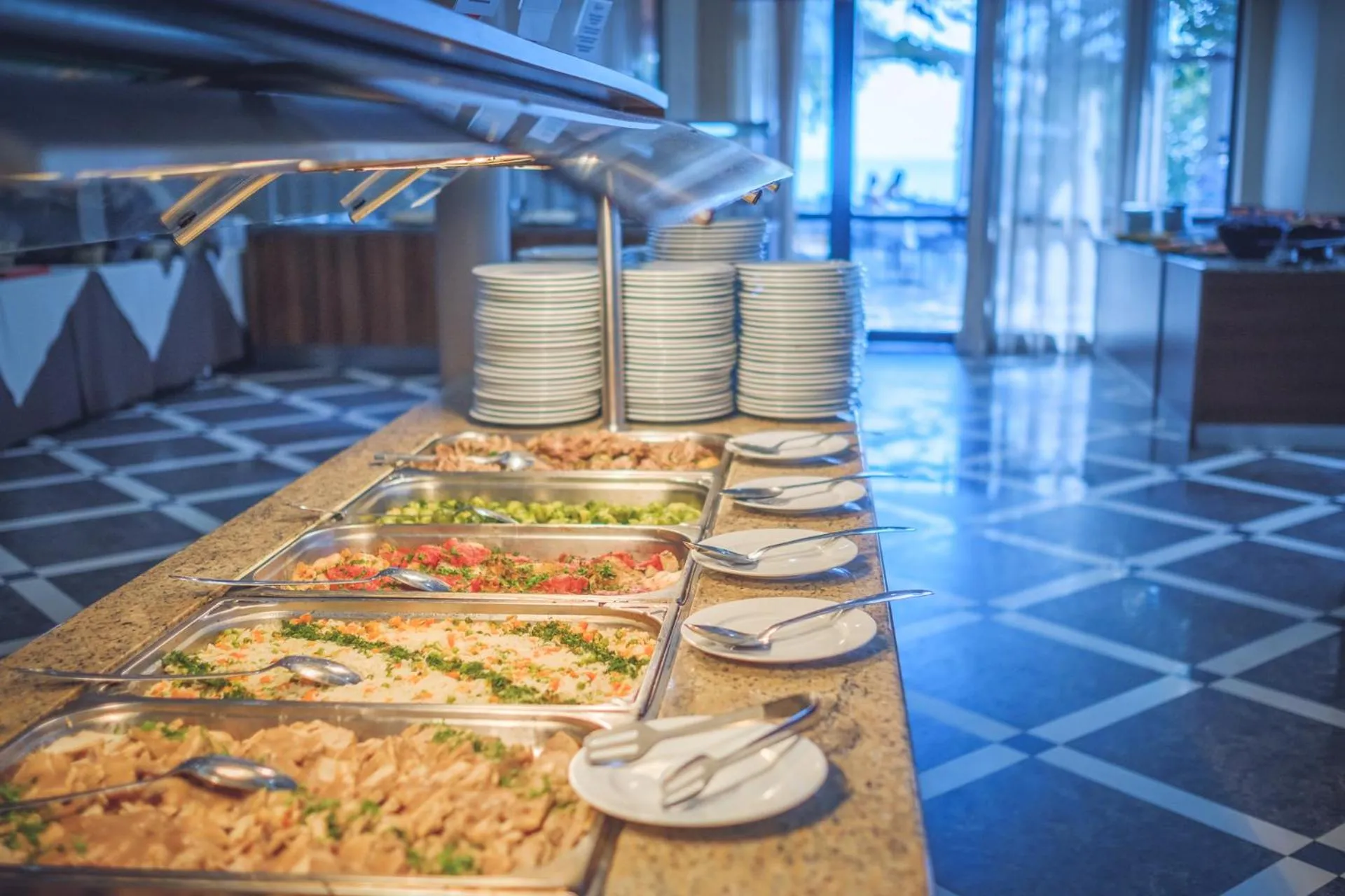 Food in ELPIDA Hotel - All Inclusive & Beach Front