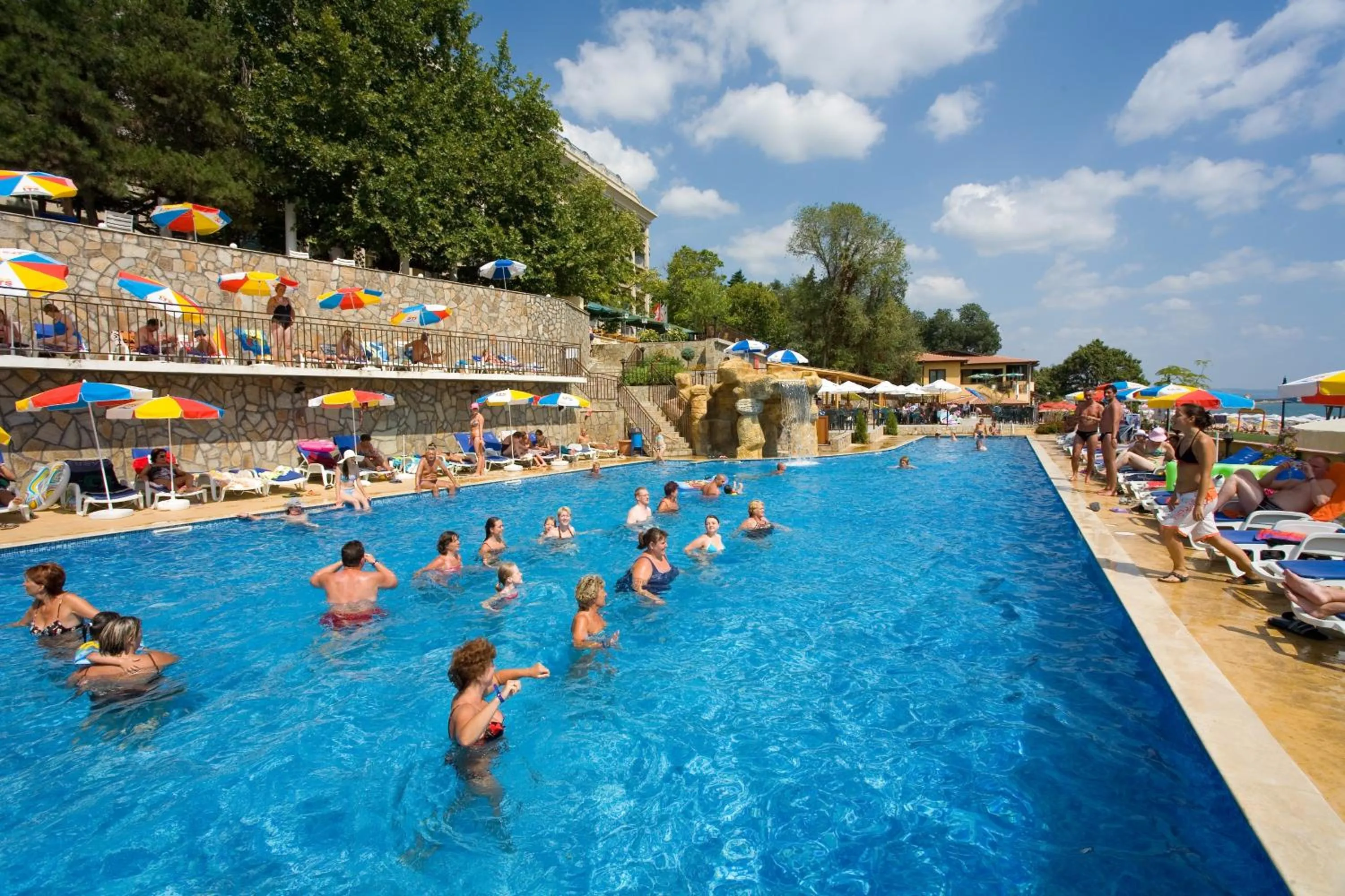 Swimming pool in ELPIDA Hotel - All Inclusive & Beach Front