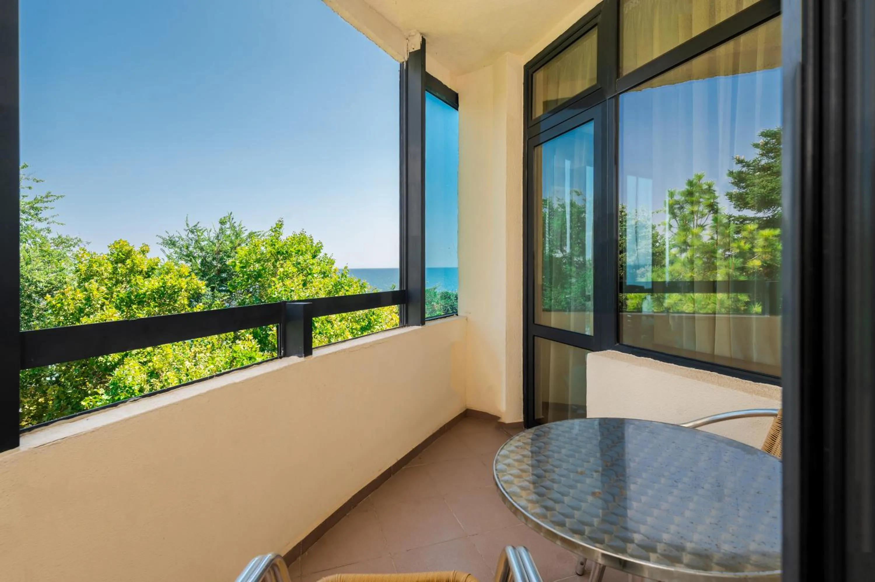 Balcony/Terrace in ELPIDA Hotel - All Inclusive & Beach Front