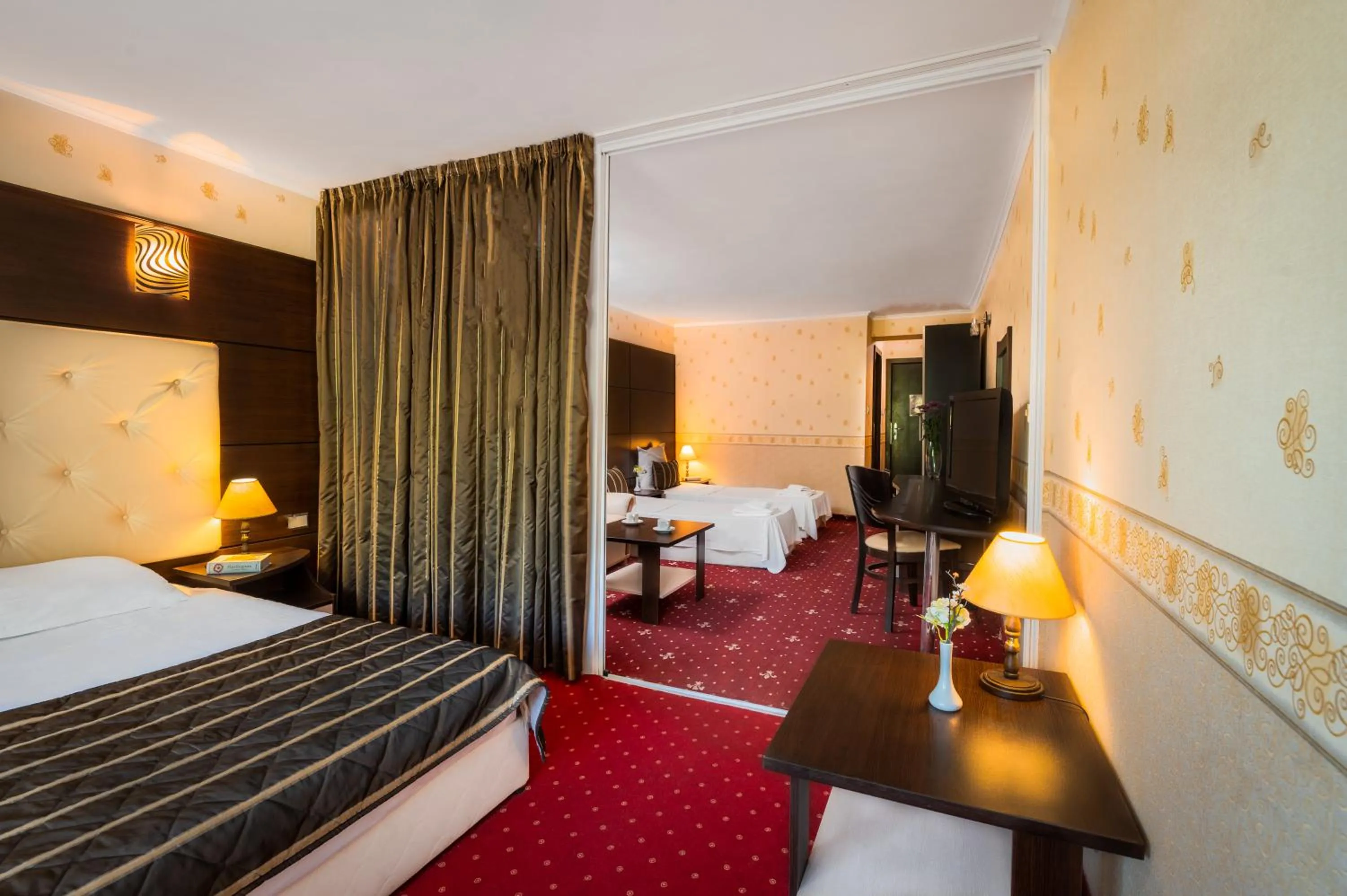 Bed in ELPIDA Hotel - All Inclusive & Beach Front