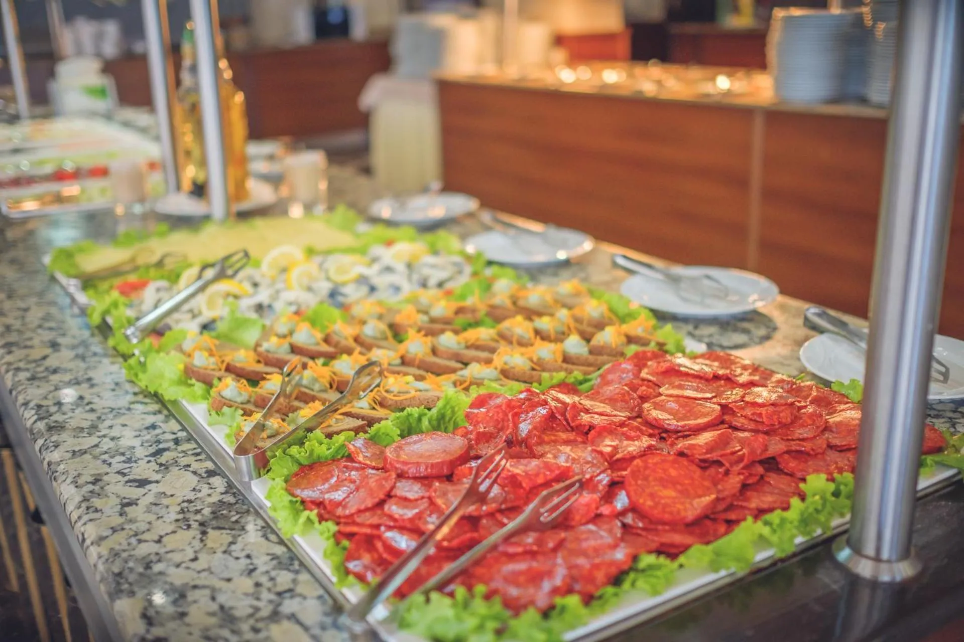 Food in ELPIDA Hotel - All Inclusive & Beach Front