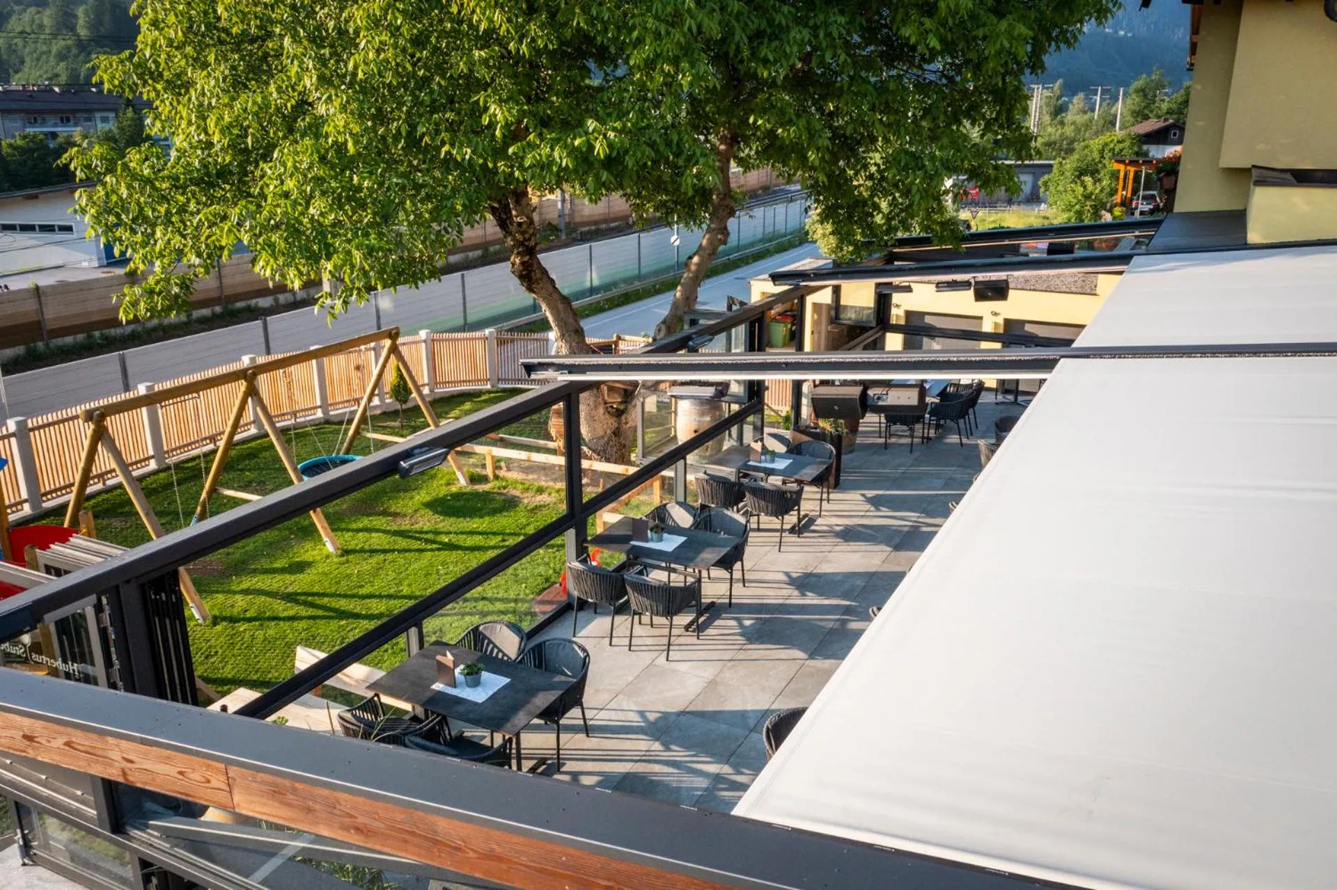 Garden in Hotel Hubertus