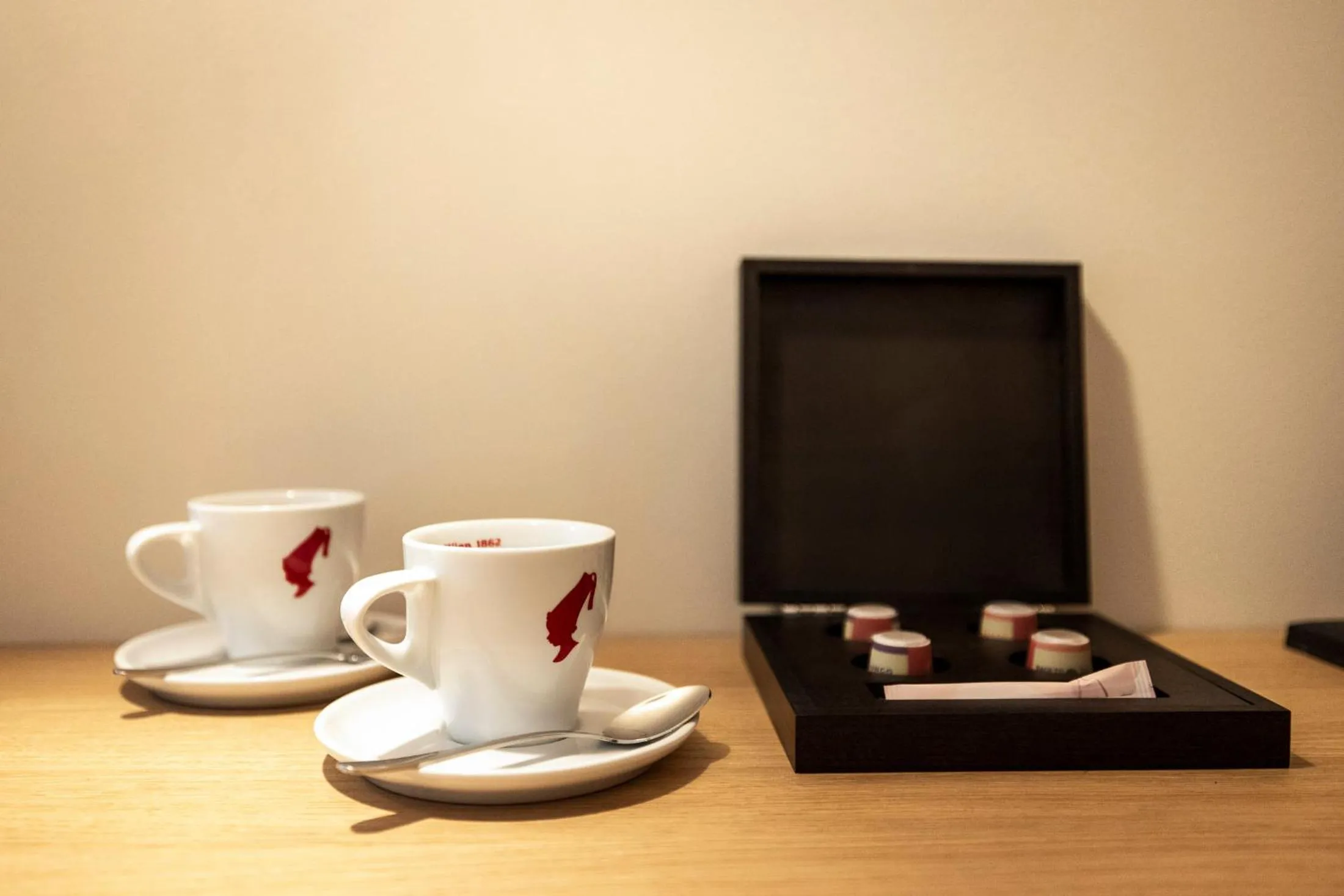 Coffee/tea facilities in Hotel Hubertus