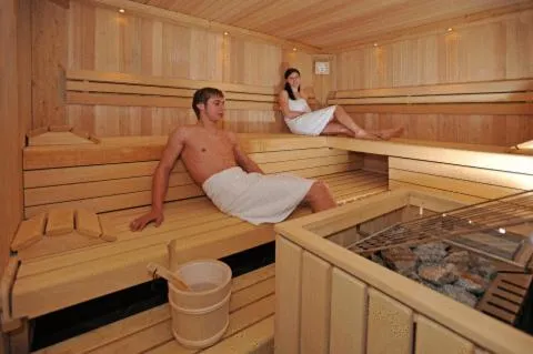 Sauna in Hotel Hubertus