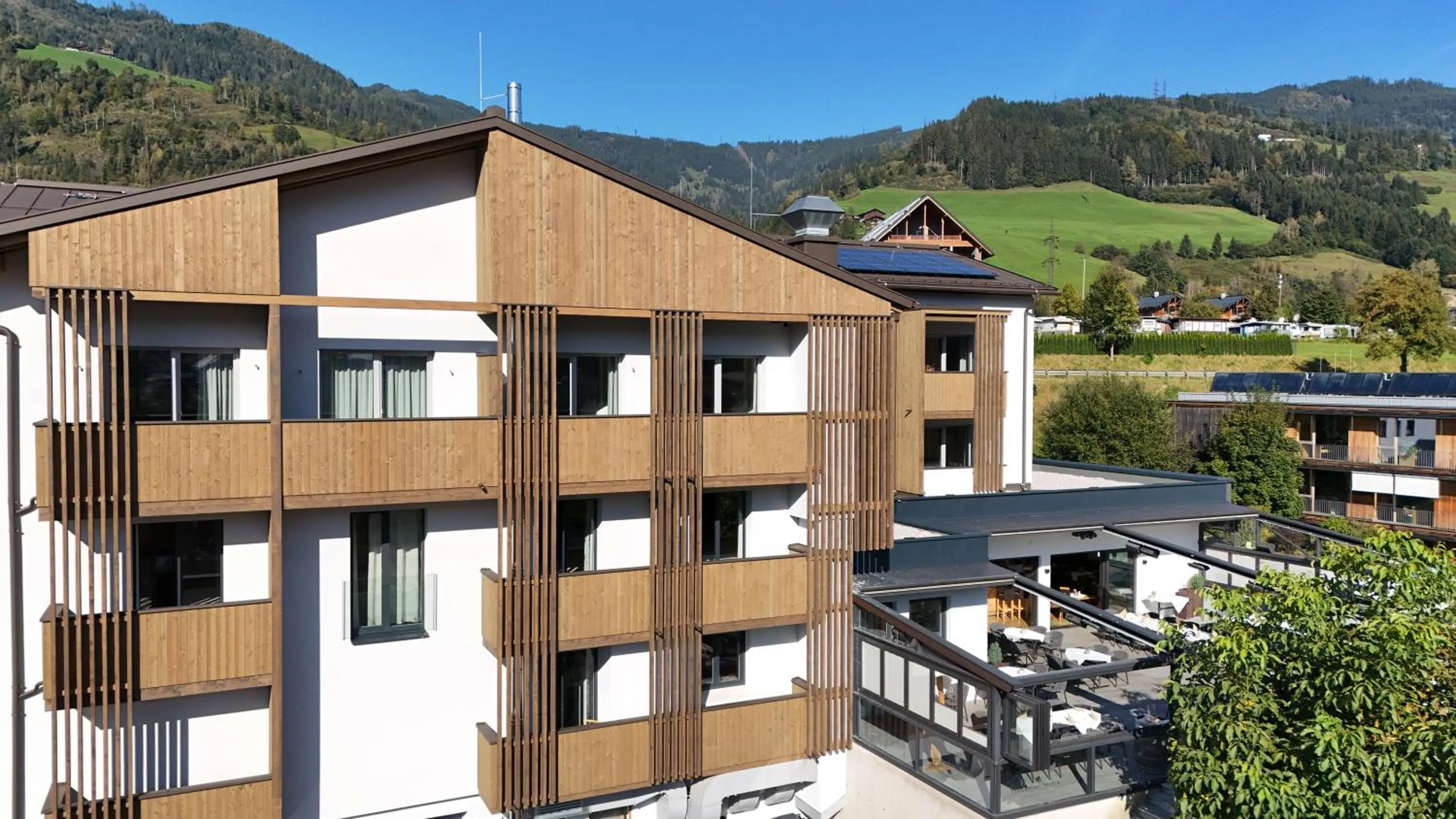 Property building in Hotel Hubertus