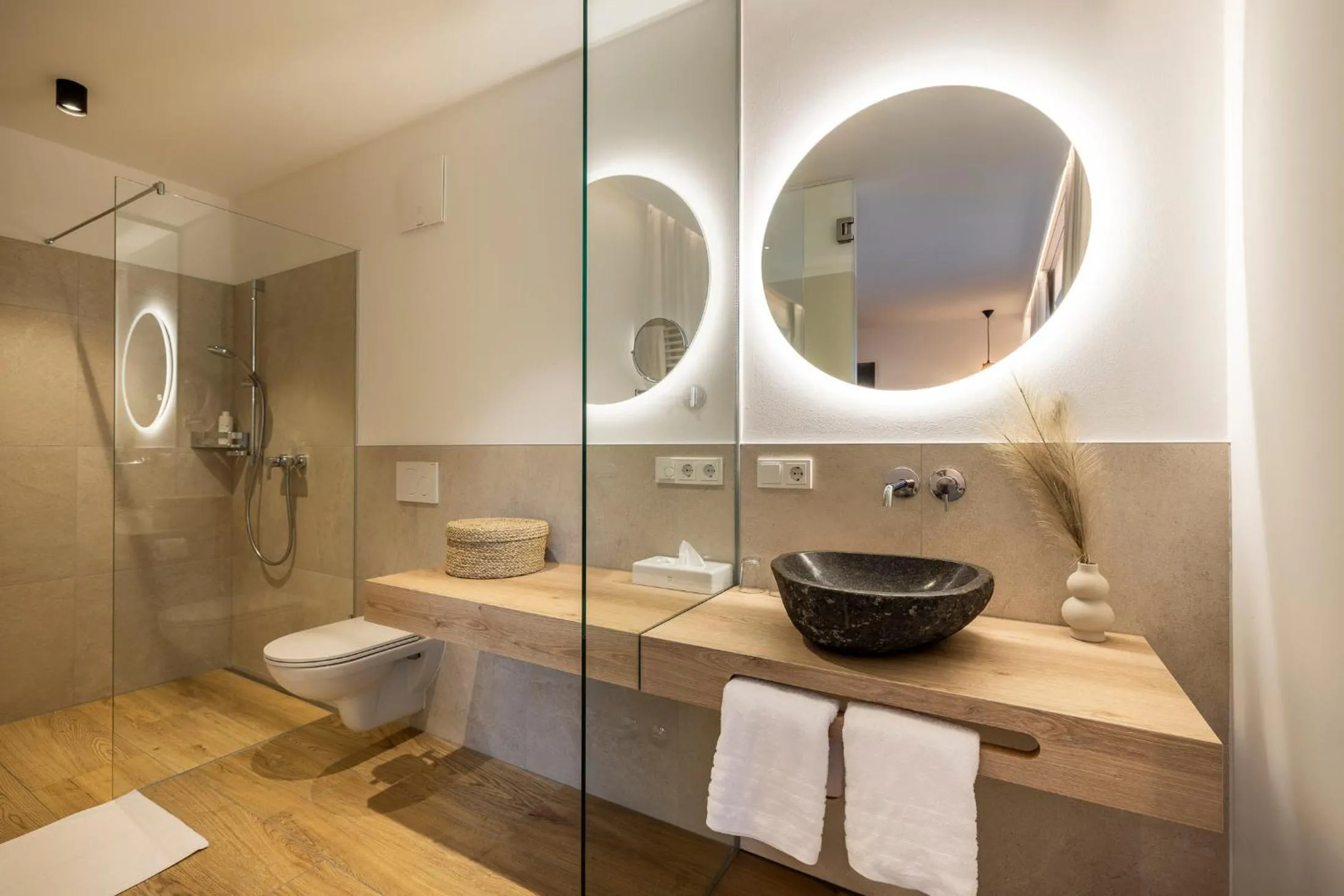 Bathroom in Hotel Hubertus