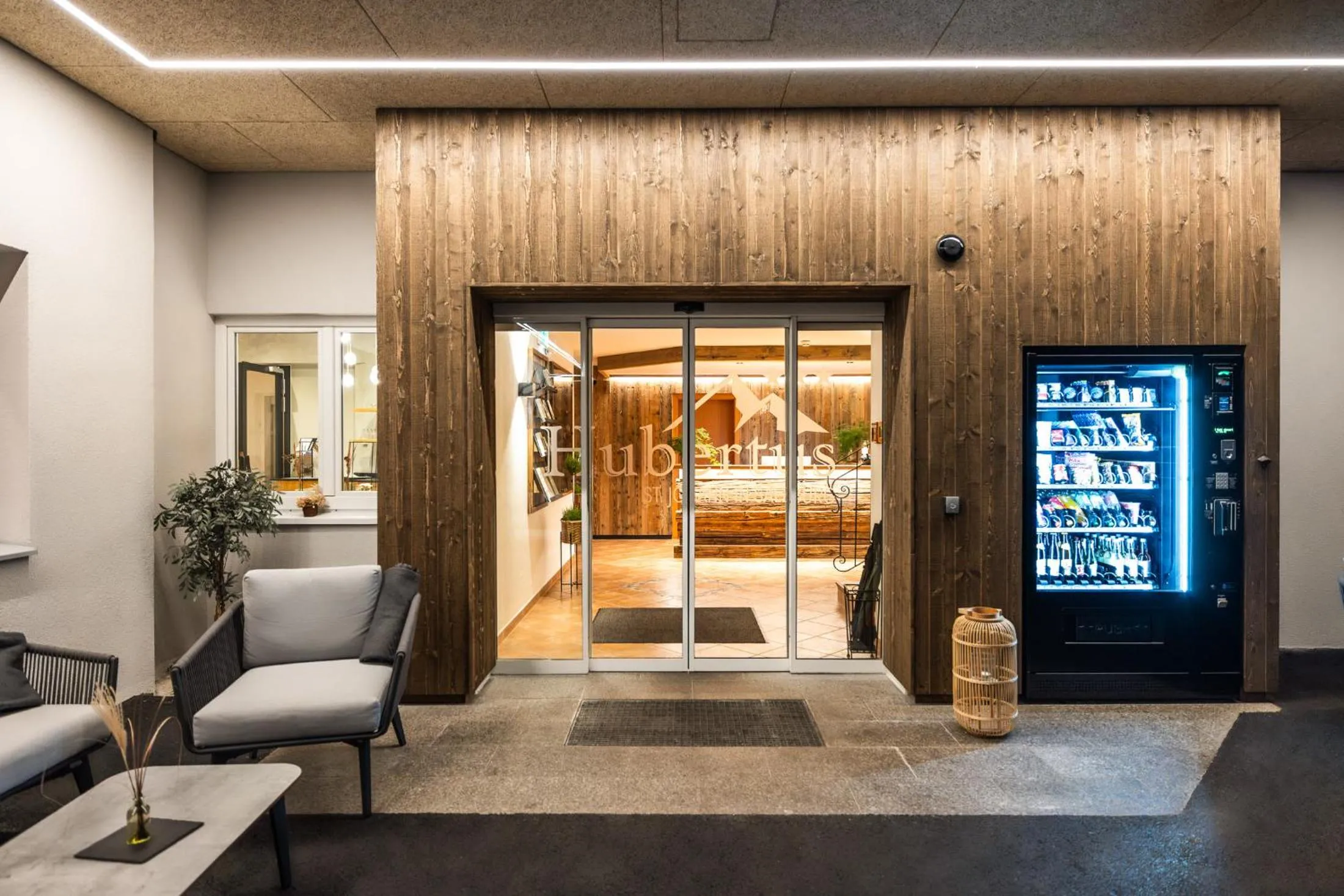 Lobby or reception in Hotel Hubertus