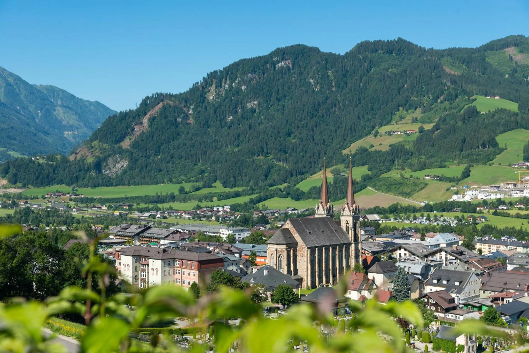 Natural landscape in Hotel Hubertus