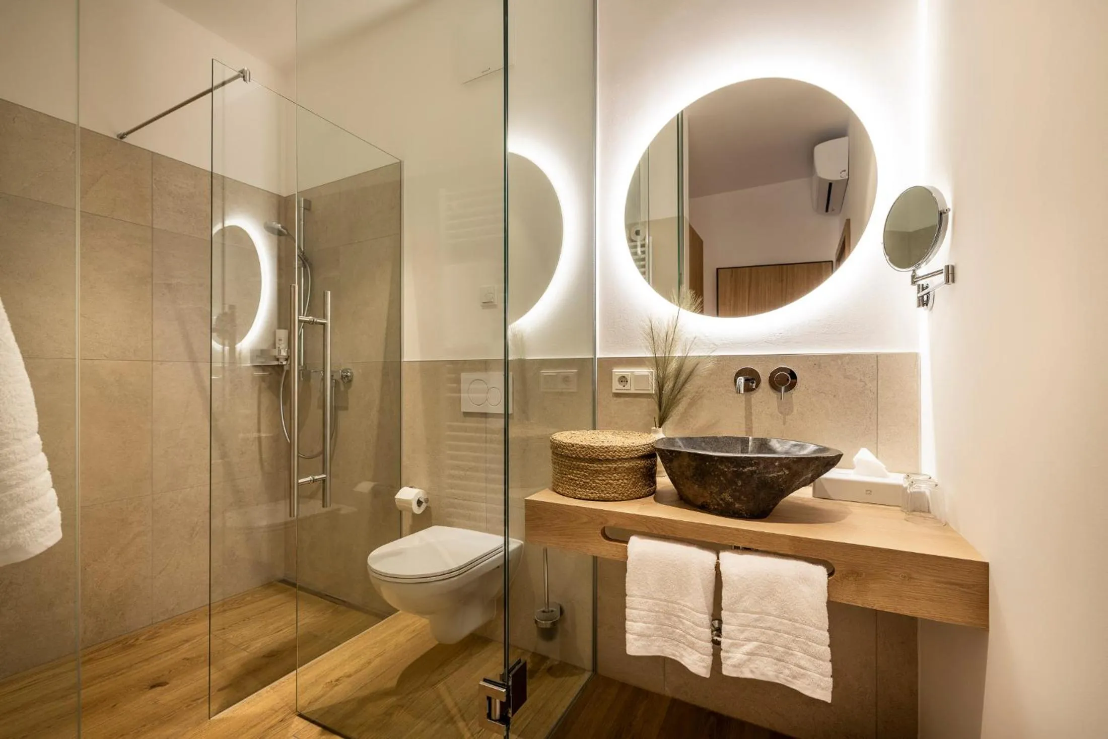 Bathroom in Hotel Hubertus