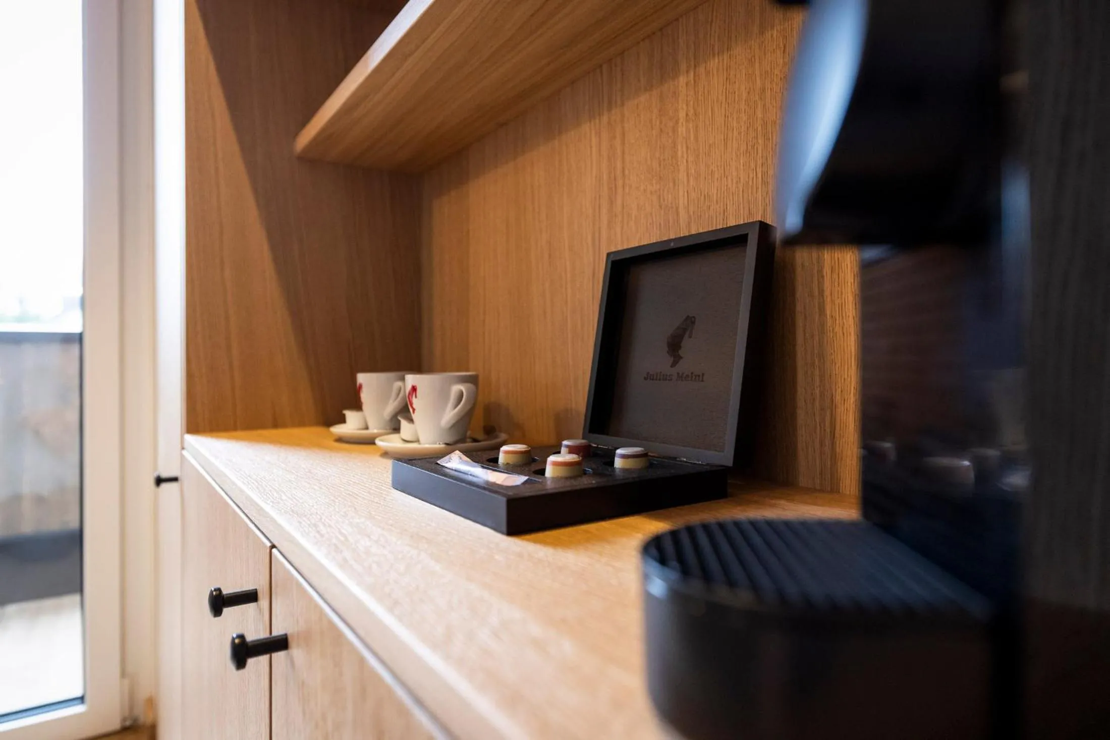 Coffee/tea facilities in Hotel Hubertus