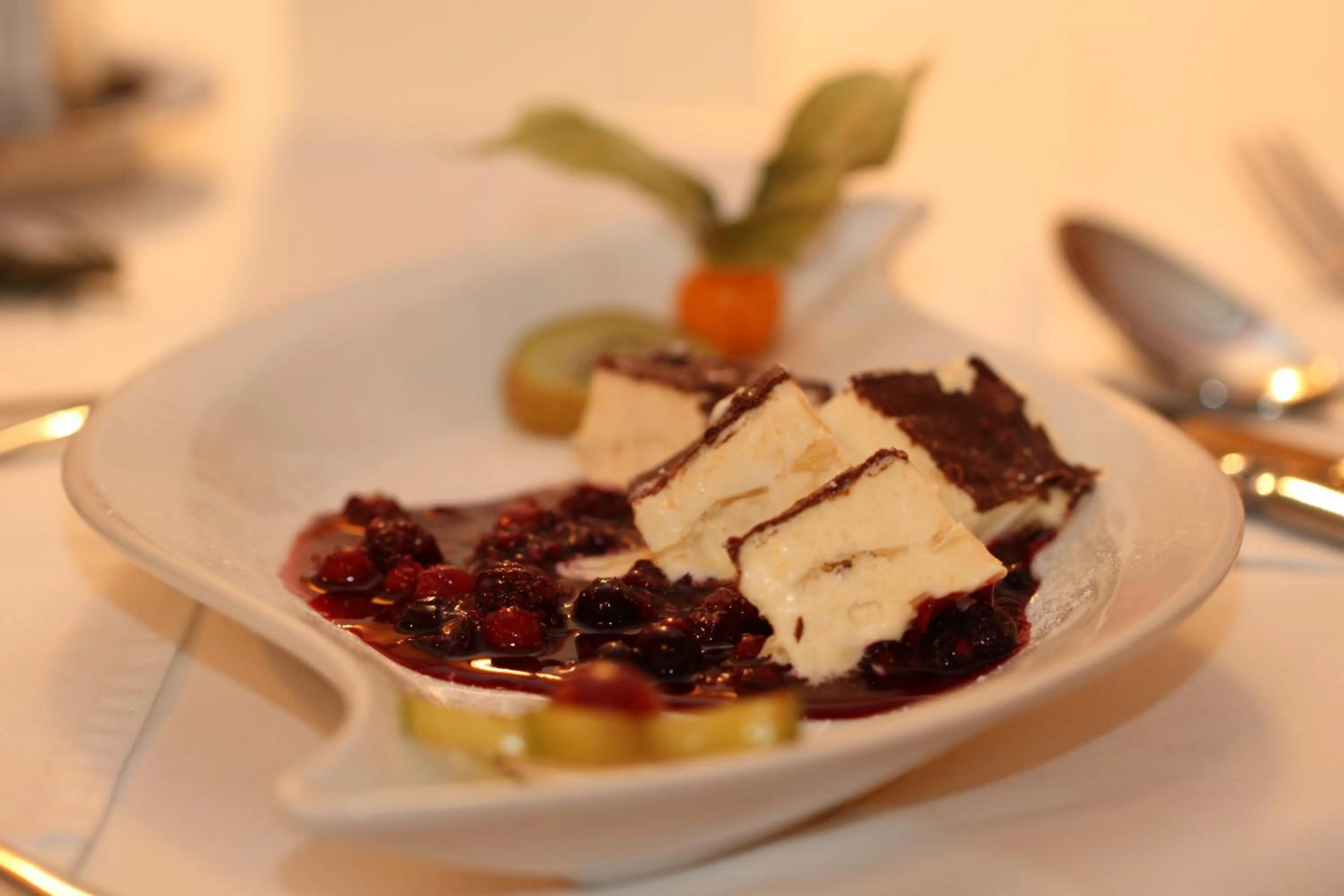 Food close-up in Hotel Hubertus