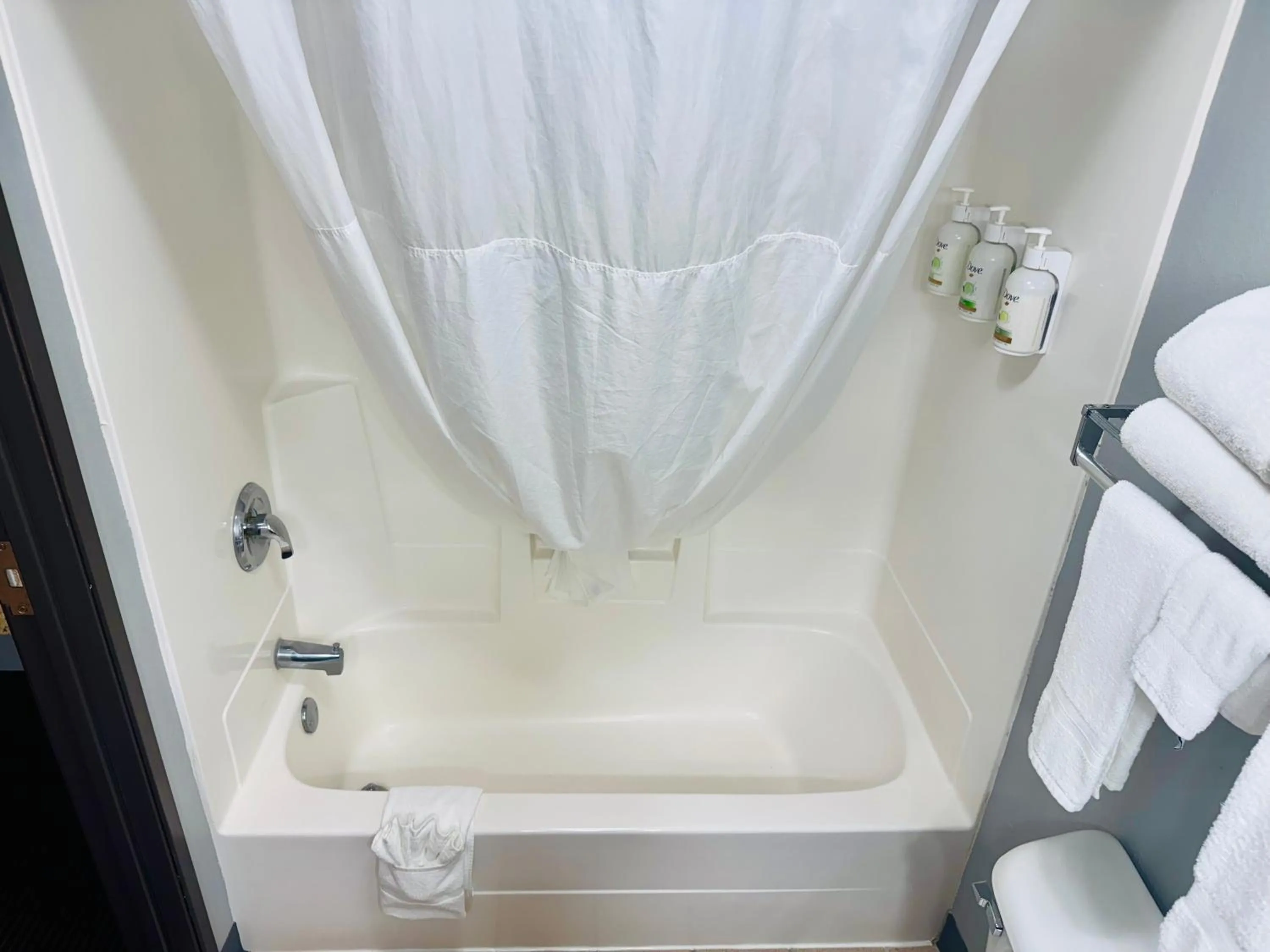 Shower in AmericInn by Wyndham Stillwater